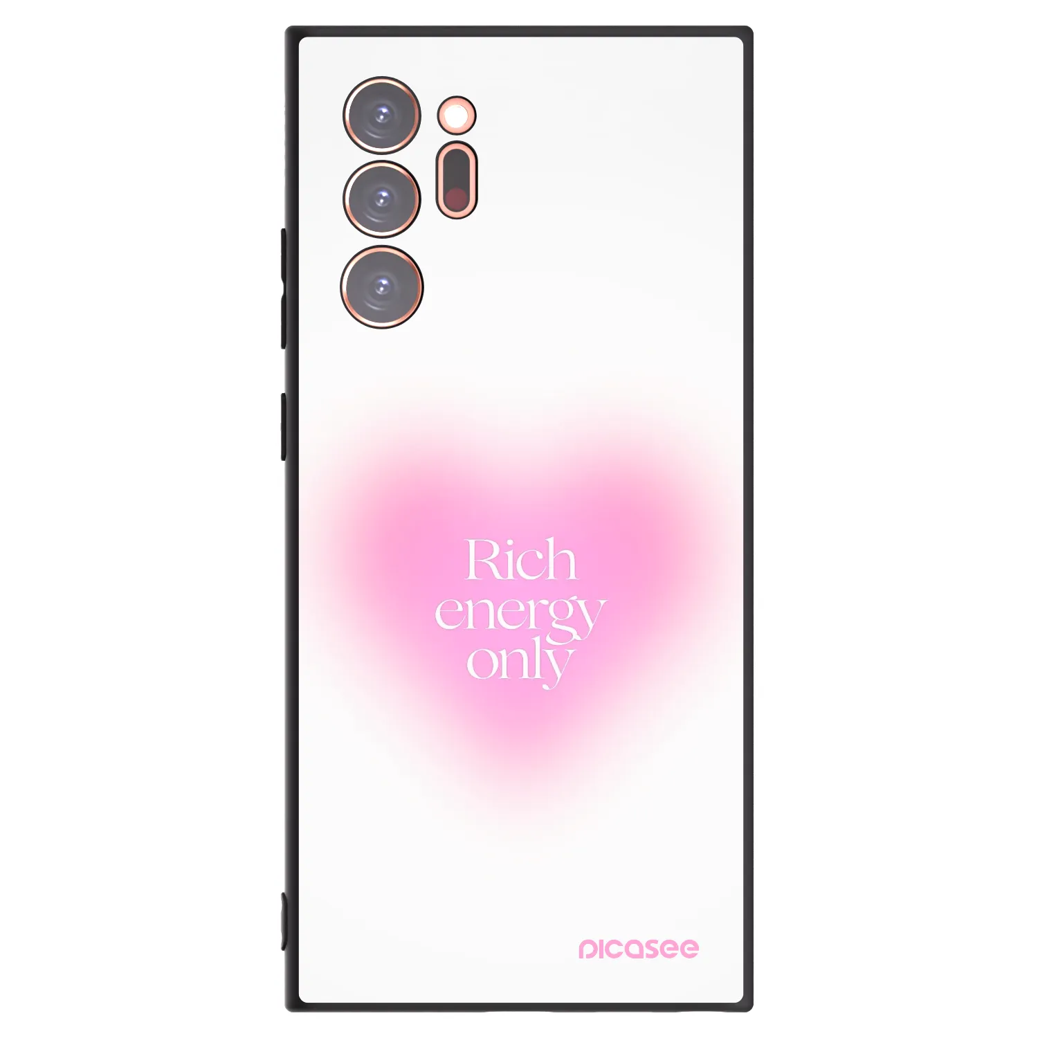 Picasee silikonski črni ovitek za Samsung Galaxy Note 20 Ultra - Rich Energy