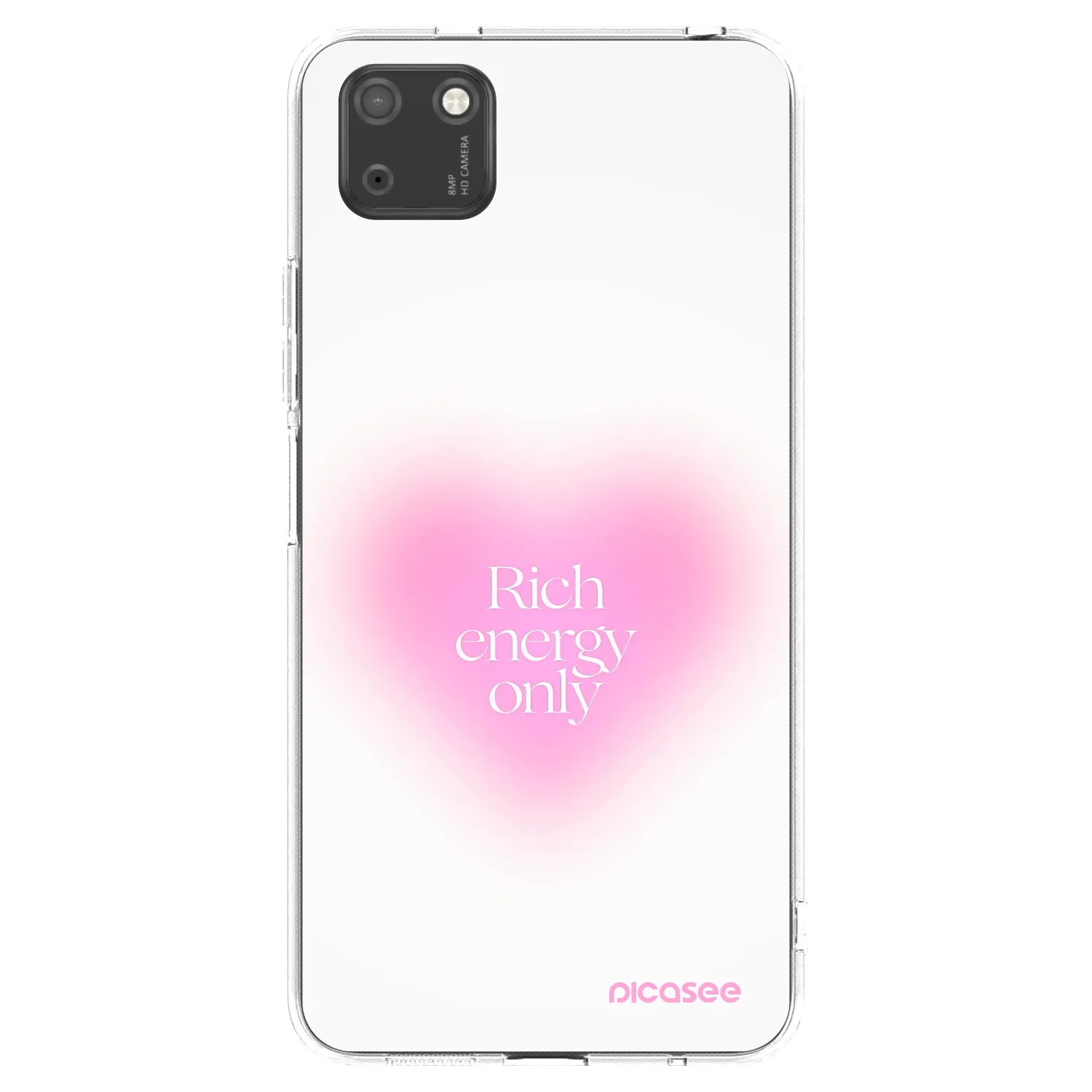 Picasee silikonski prozorni ovitek za Huawei Y5P - Rich Energy