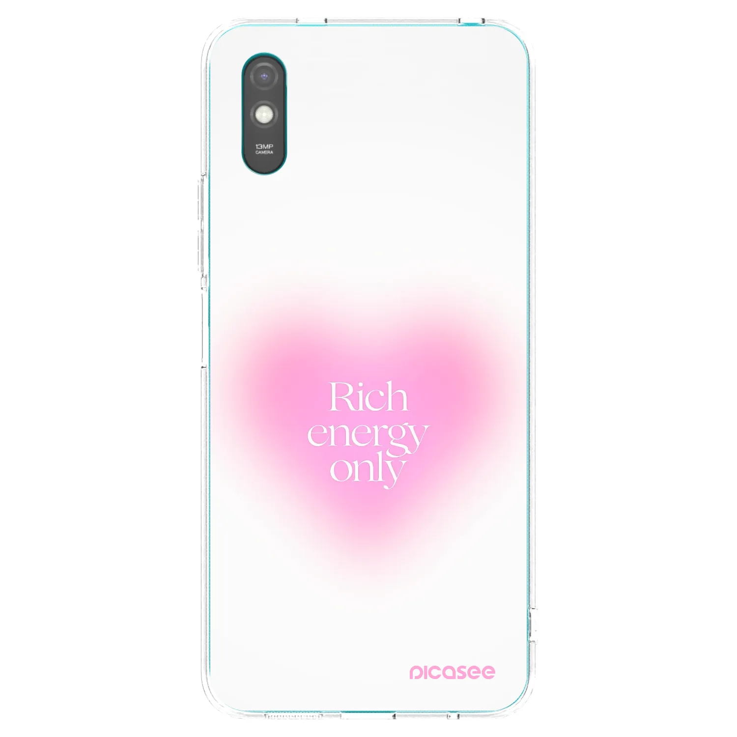 Picasee silikonski prozorni ovitek za Xiaomi Redmi 9A - Rich Energy