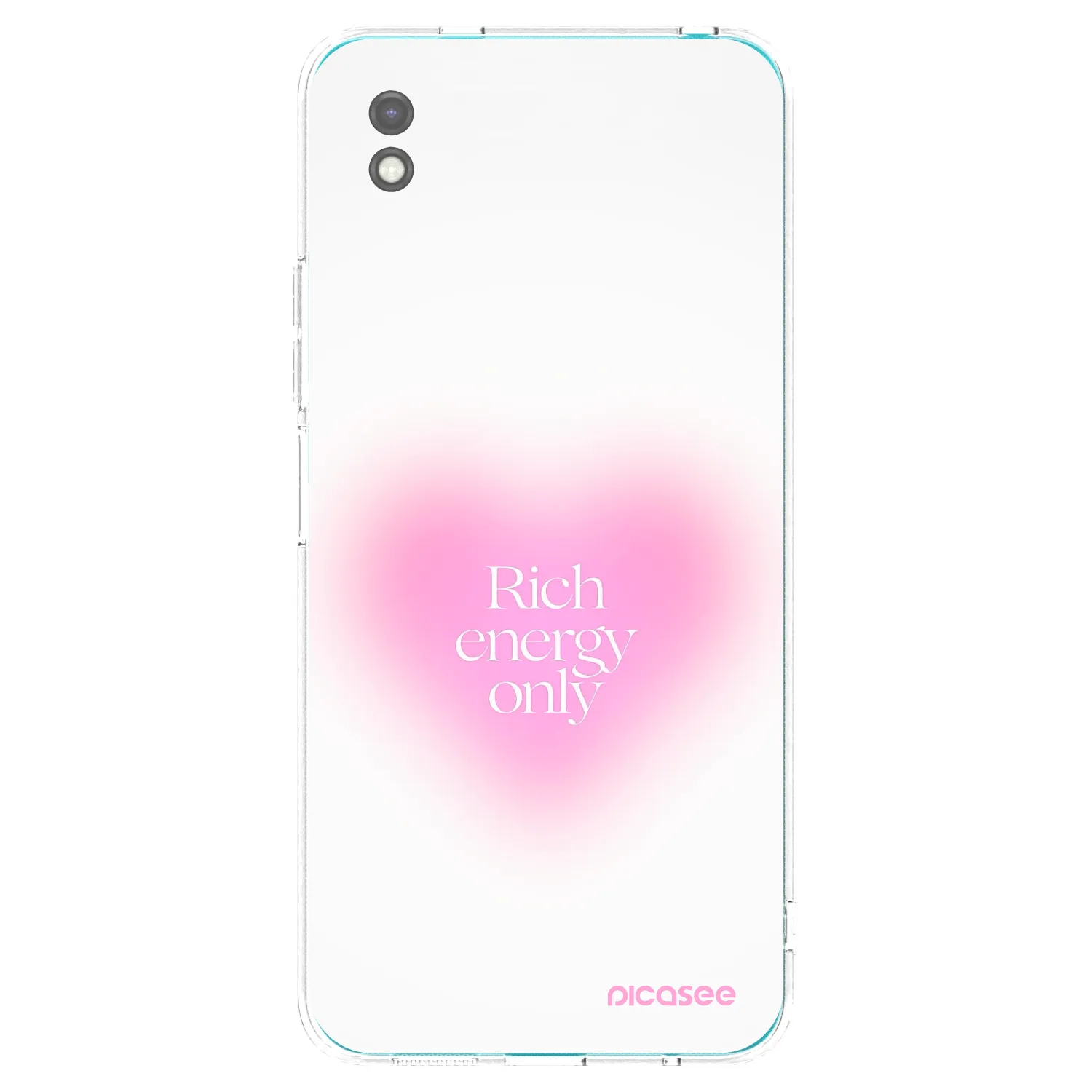 Picasee silikonski črni ovitek za Xiaomi Redmi 9A - Rich Energy