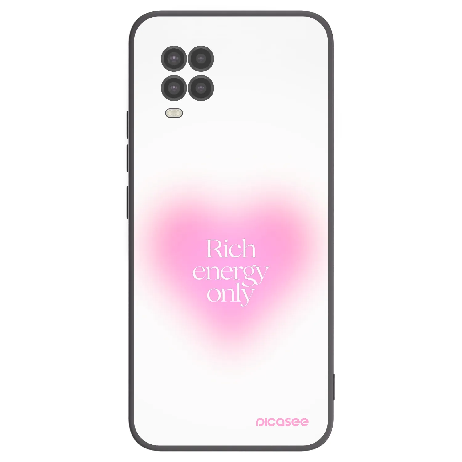 Picasee silikonski črni ovitek za Xiaomi Mi 10 Lite - Rich Energy