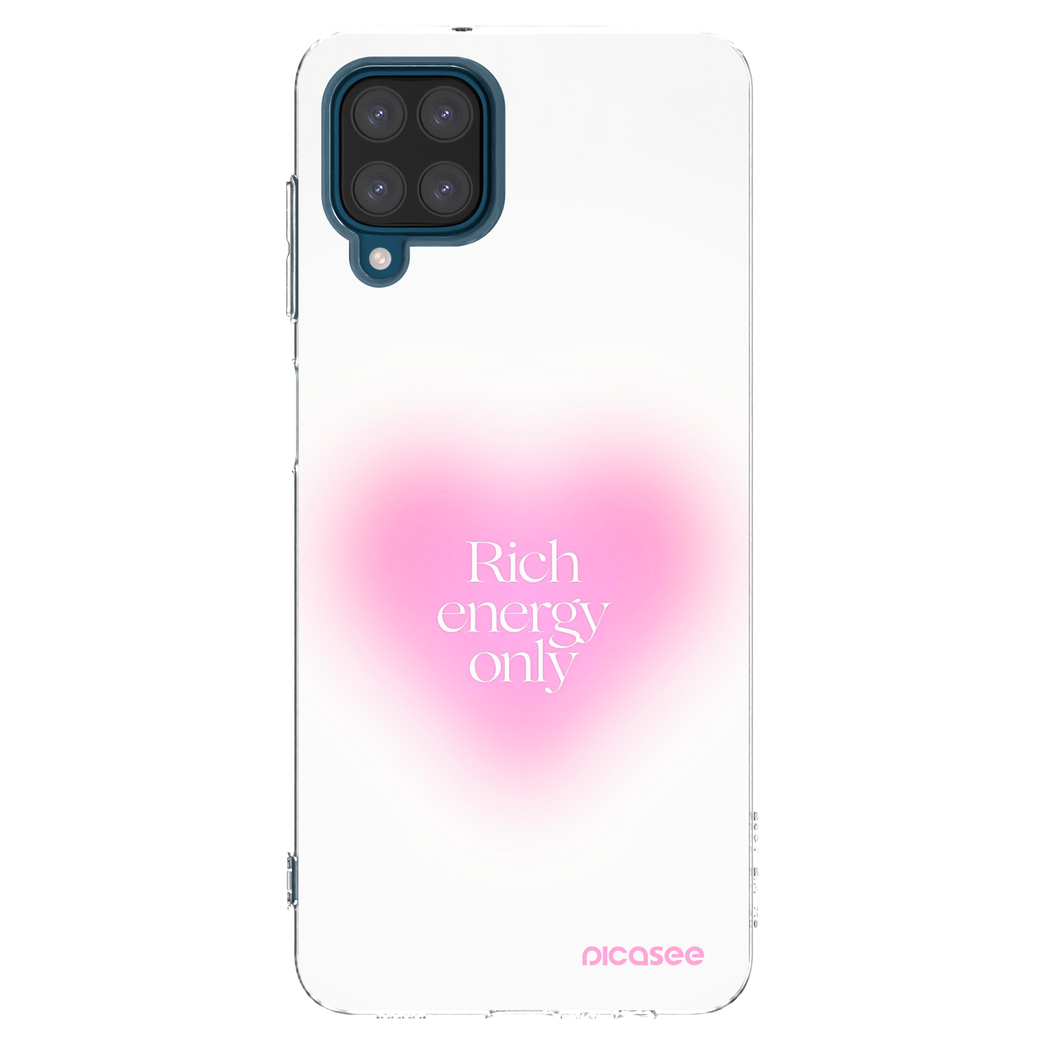 Picasee silikonski prozorni ovitek za Samsung Galaxy A12 A125F - Rich Energy