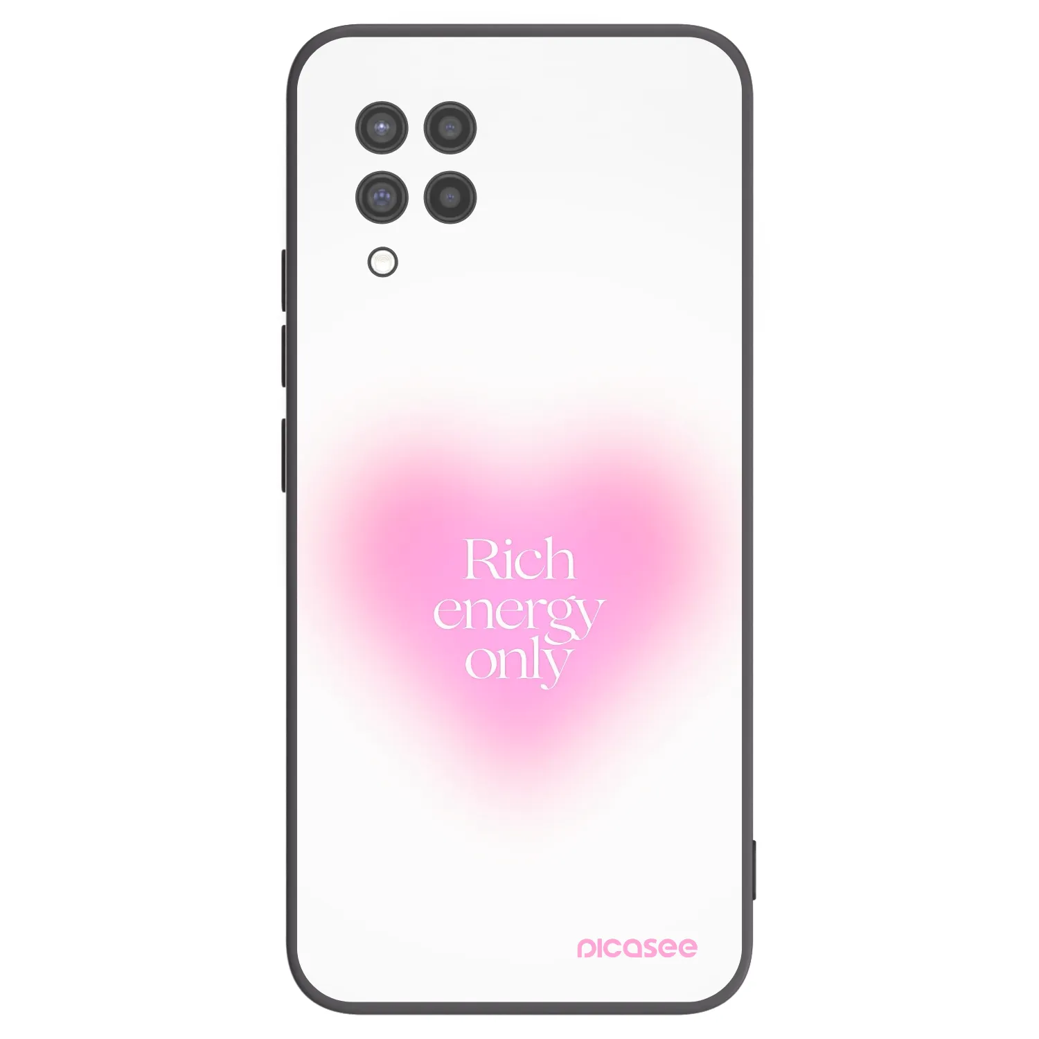 Picasee silikonski črni ovitek za Samsung Galaxy A42 A426B - Rich Energy