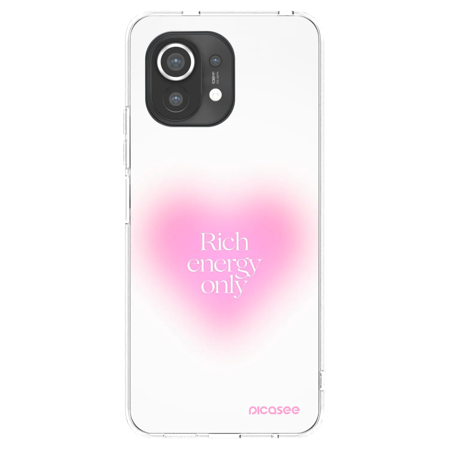 Picasee silikonski prozorni ovitek za Xiaomi Mi 11 - Rich Energy