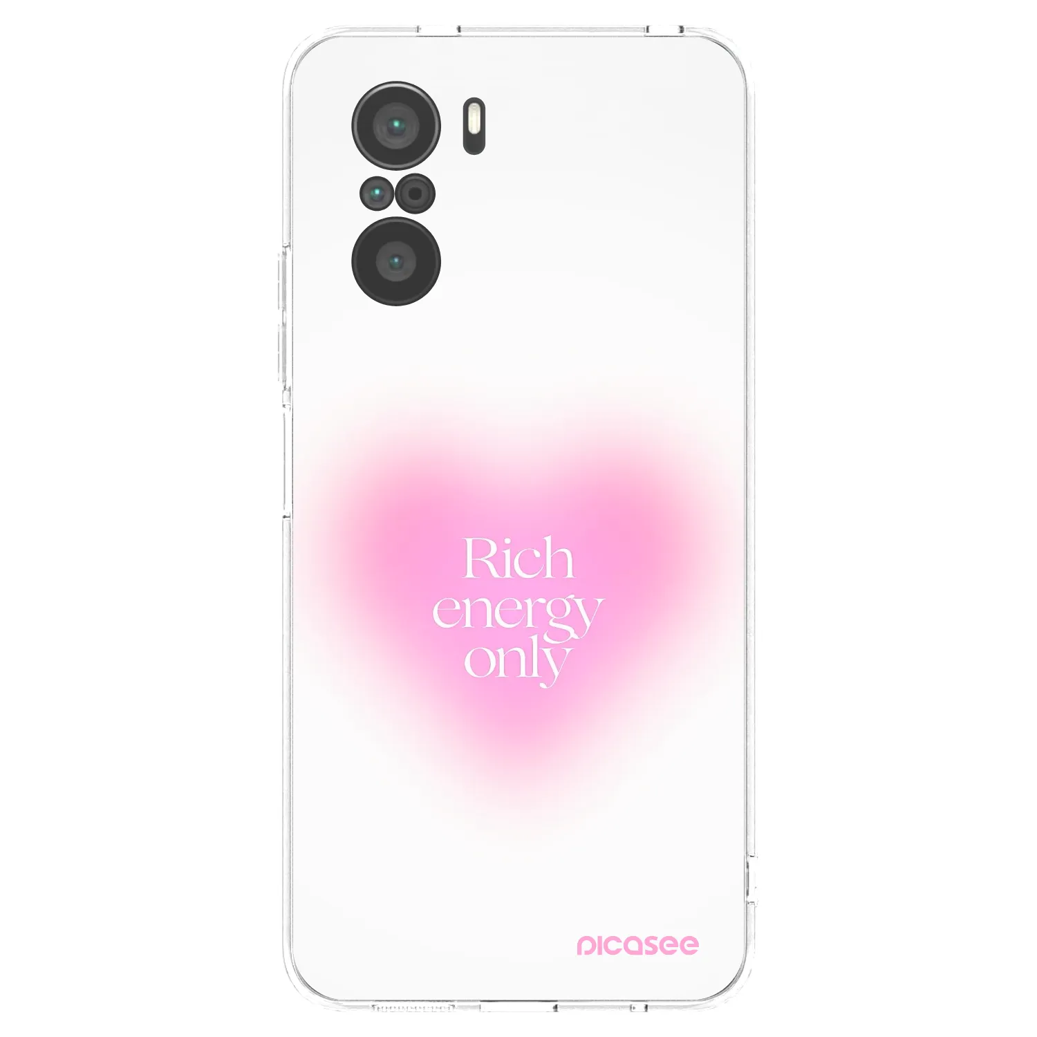 Picasee silikonski prozorni ovitek za Xiaomi Poco F3 - Rich Energy