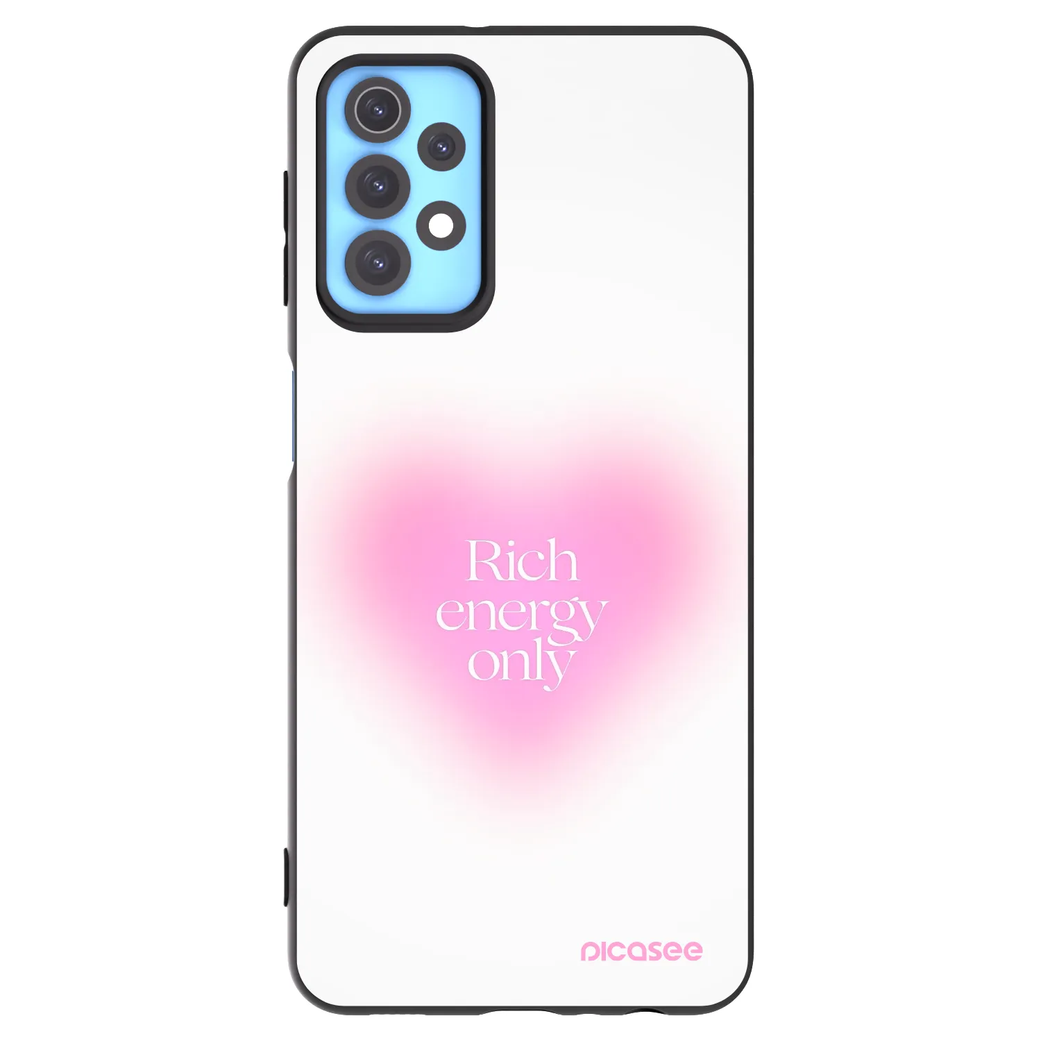 Picasee silikonski črni ovitek za Samsung Galaxy A32 4G SM-A325F - Rich Energy