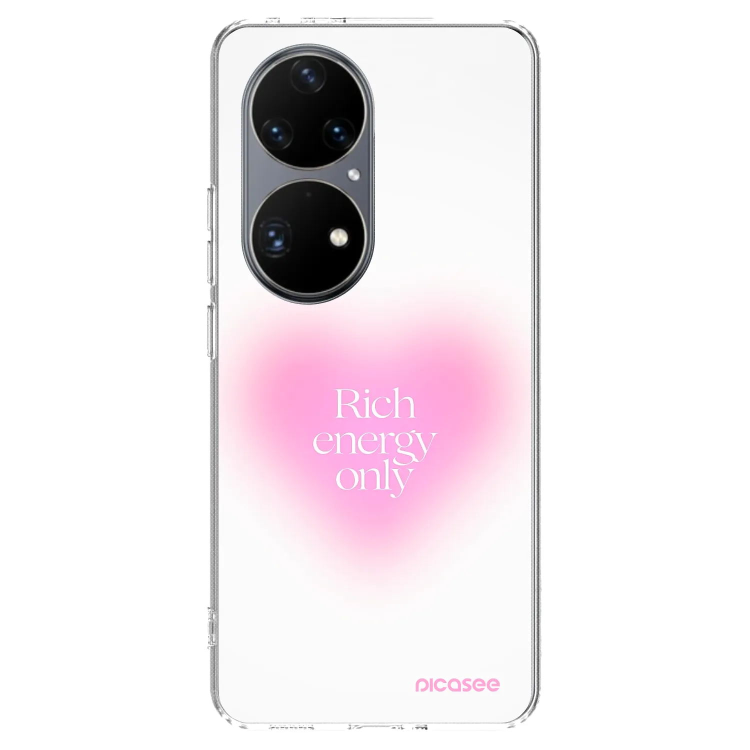 Picasee silikonski prozorni ovitek za Huawei P50 - Rich Energy