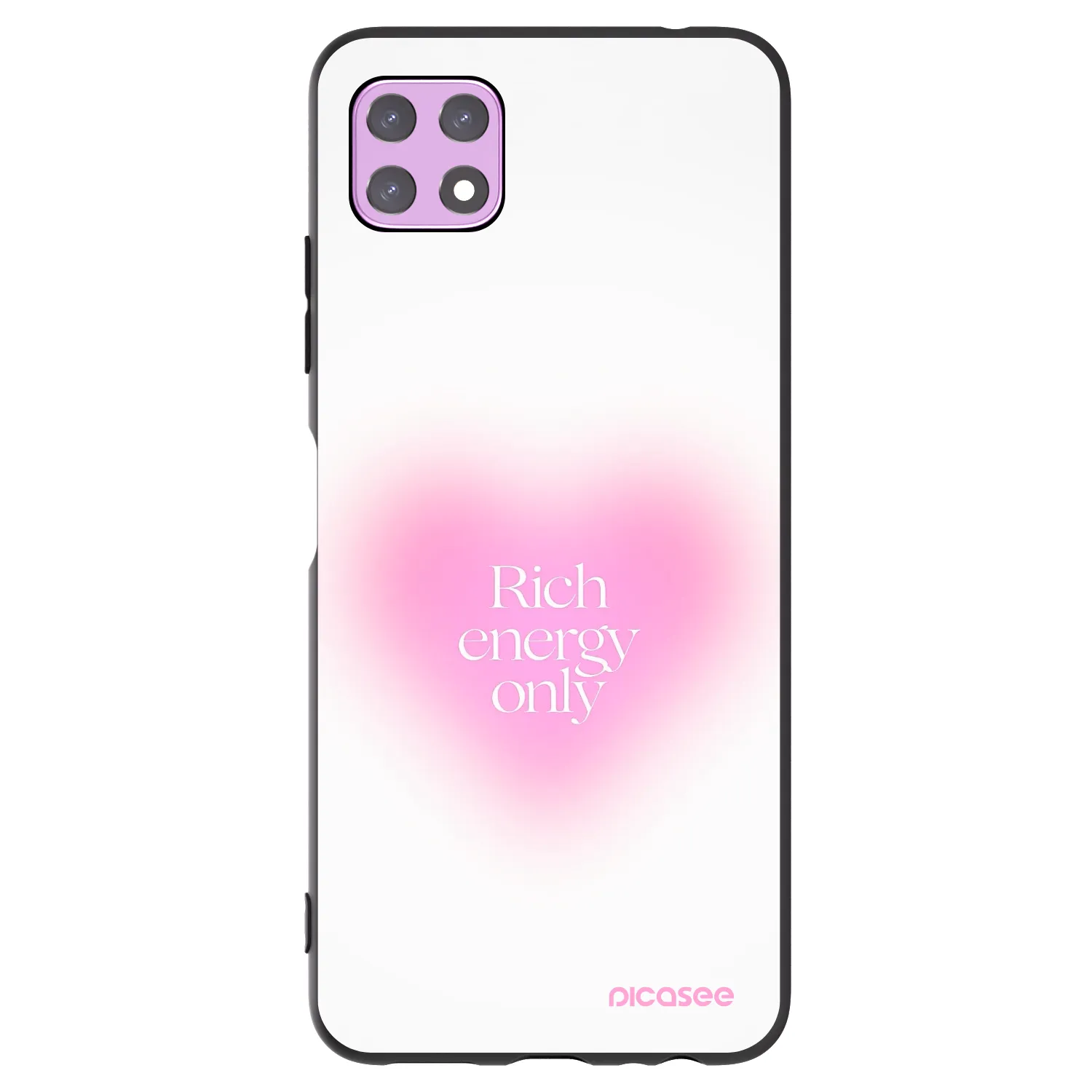 Picasee silikonski črni ovitek za Samsung Galaxy A22 A226B 5G - Rich Energy