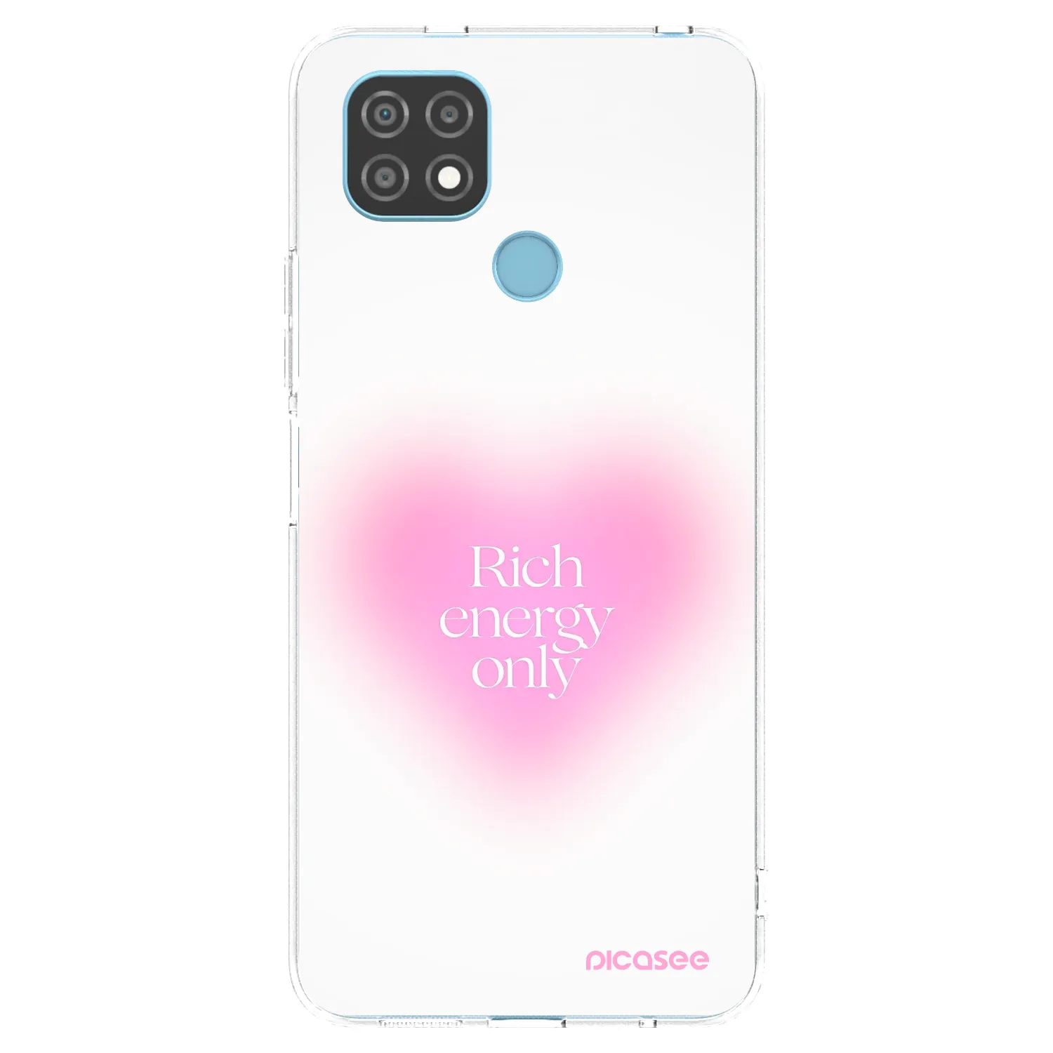 Picasee silikonski prozorni ovitek za Realme C21 - Rich Energy