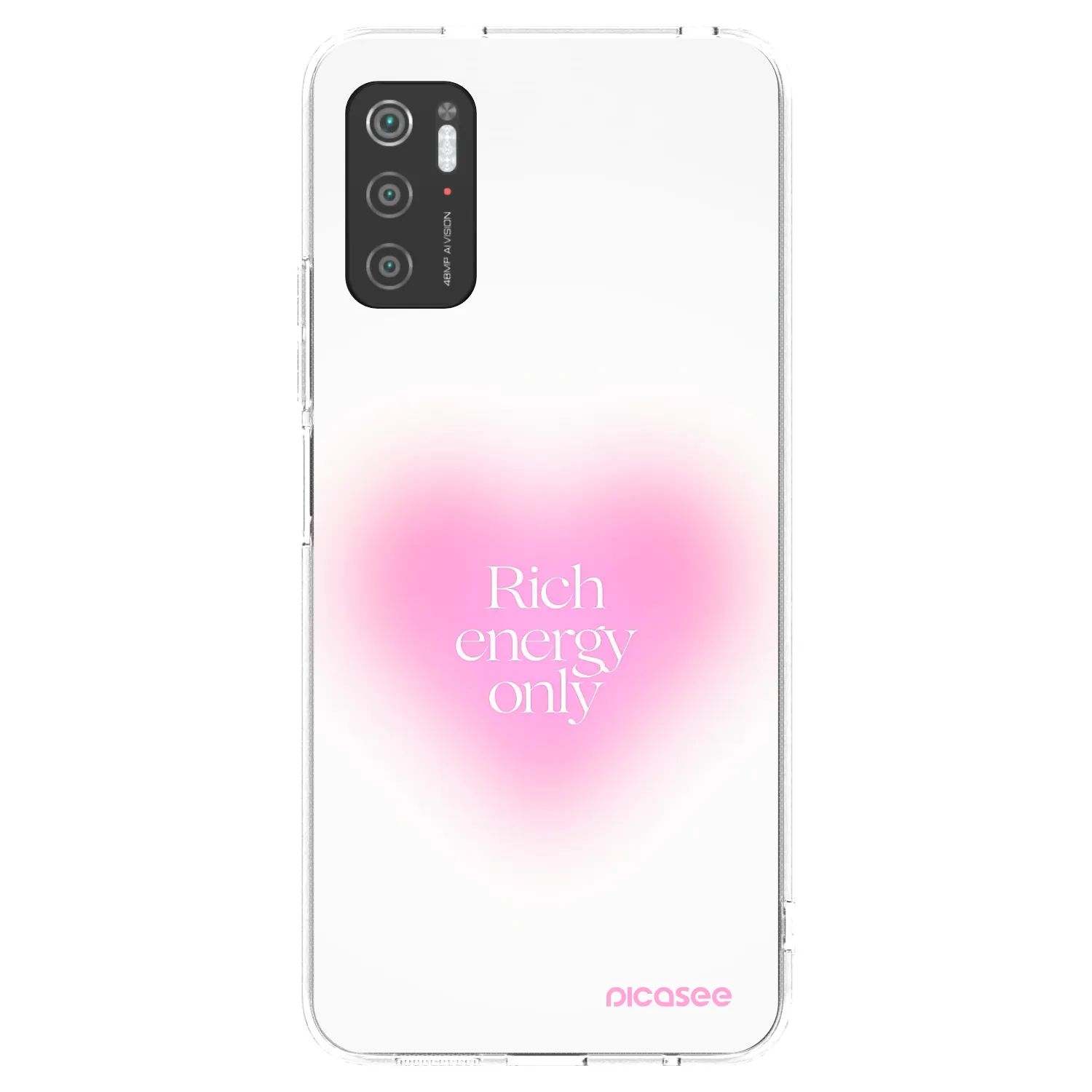Picasee silikonski prozorni ovitek za Xiaomi Poco M3 Pro 5G - Rich Energy