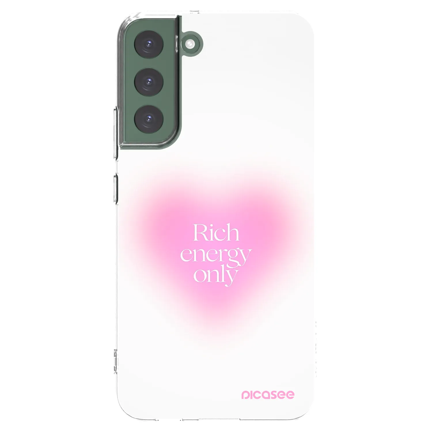 Picasee silikonski prozorni ovitek za Samsung Galaxy S22+ 5G - Rich Energy
