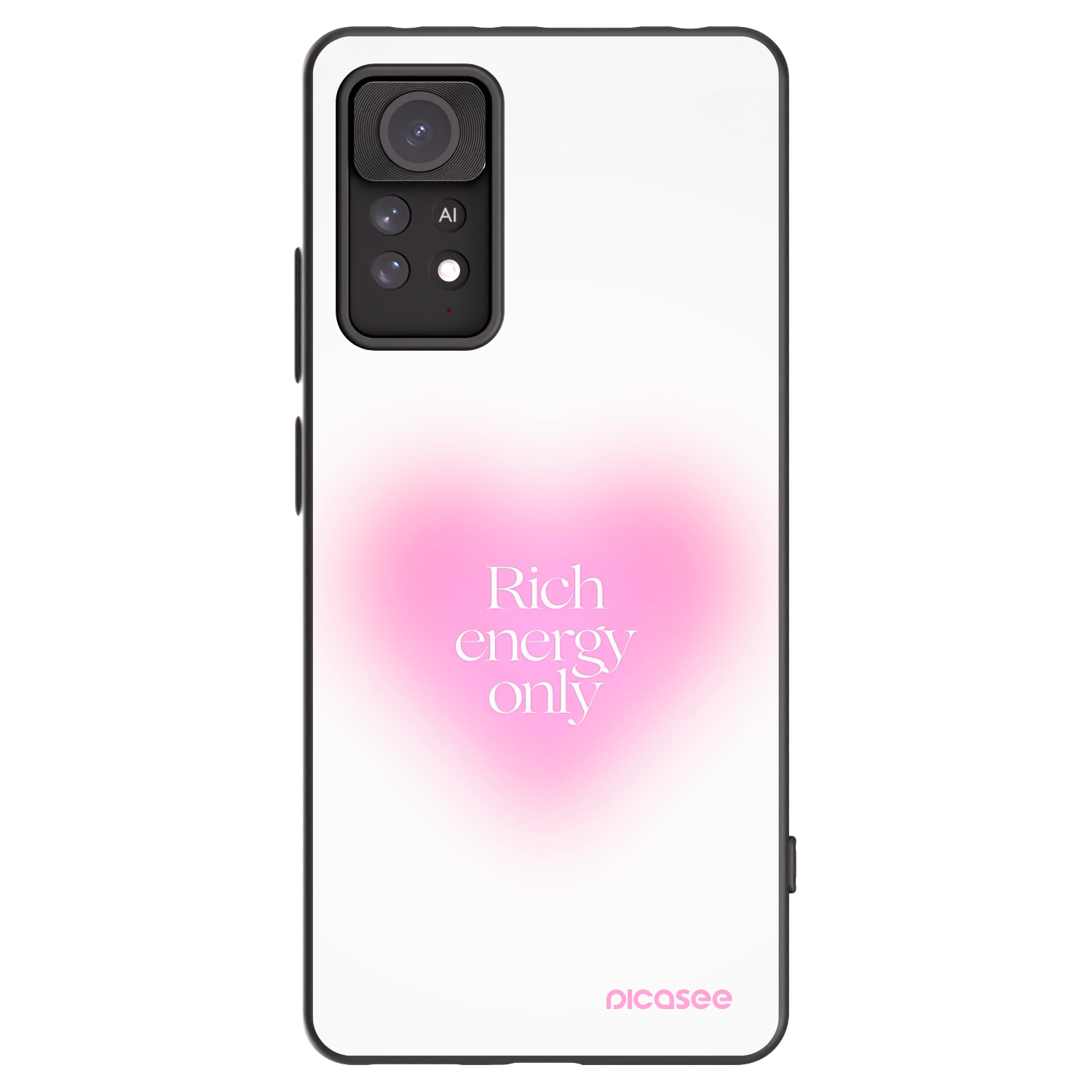Picasee silikonski črni ovitek za Xiaomi Redmi Note 11 Pro - Rich Energy