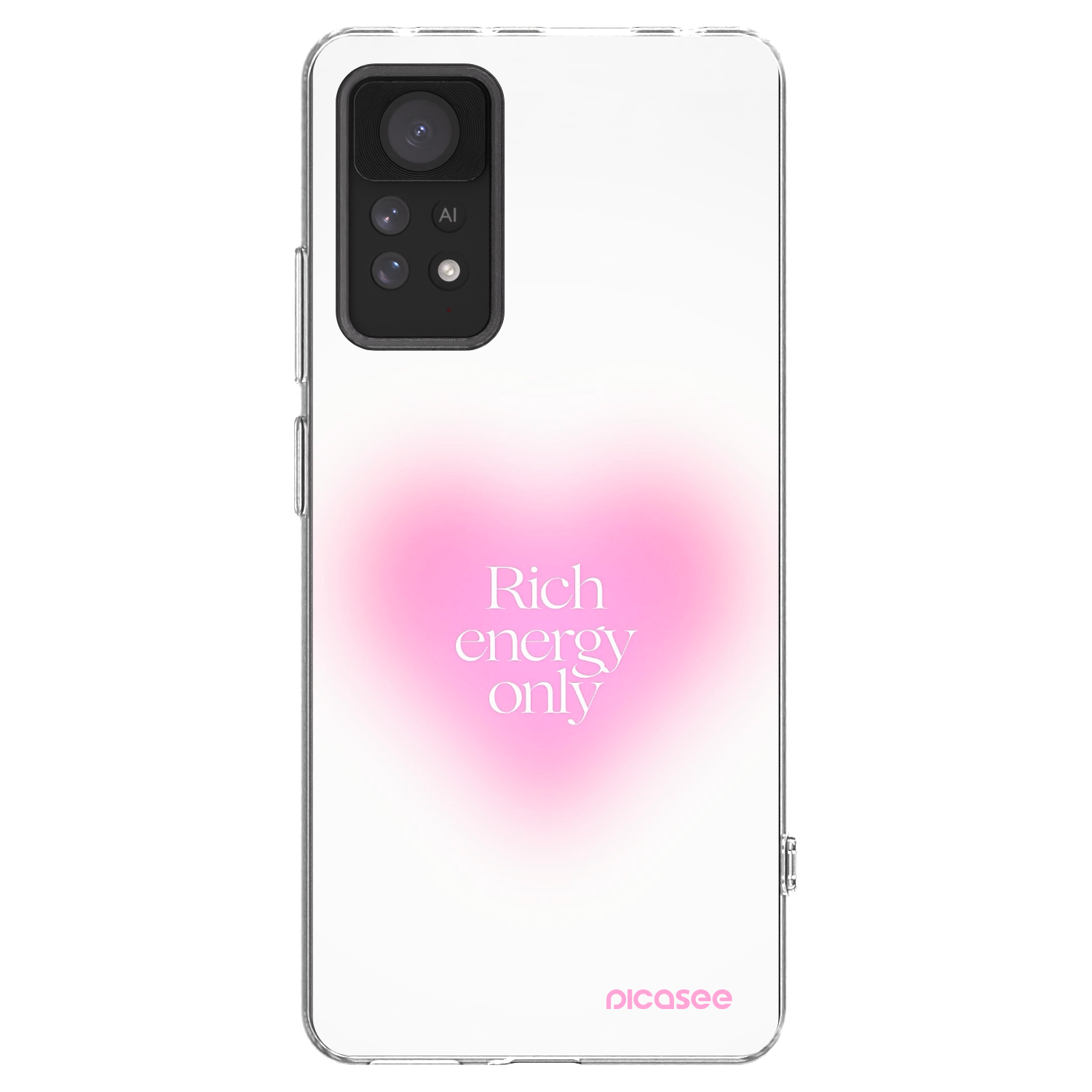Picasee silikonski prozorni ovitek za Xiaomi Redmi Note 11 Pro - Rich Energy