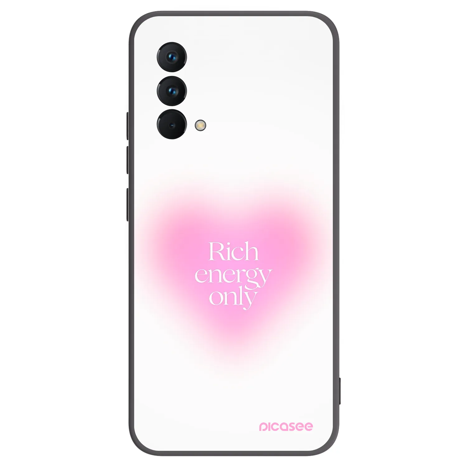 Picasee silikonski črni ovitek za Realme GT Master Edition 5G - Rich Energy