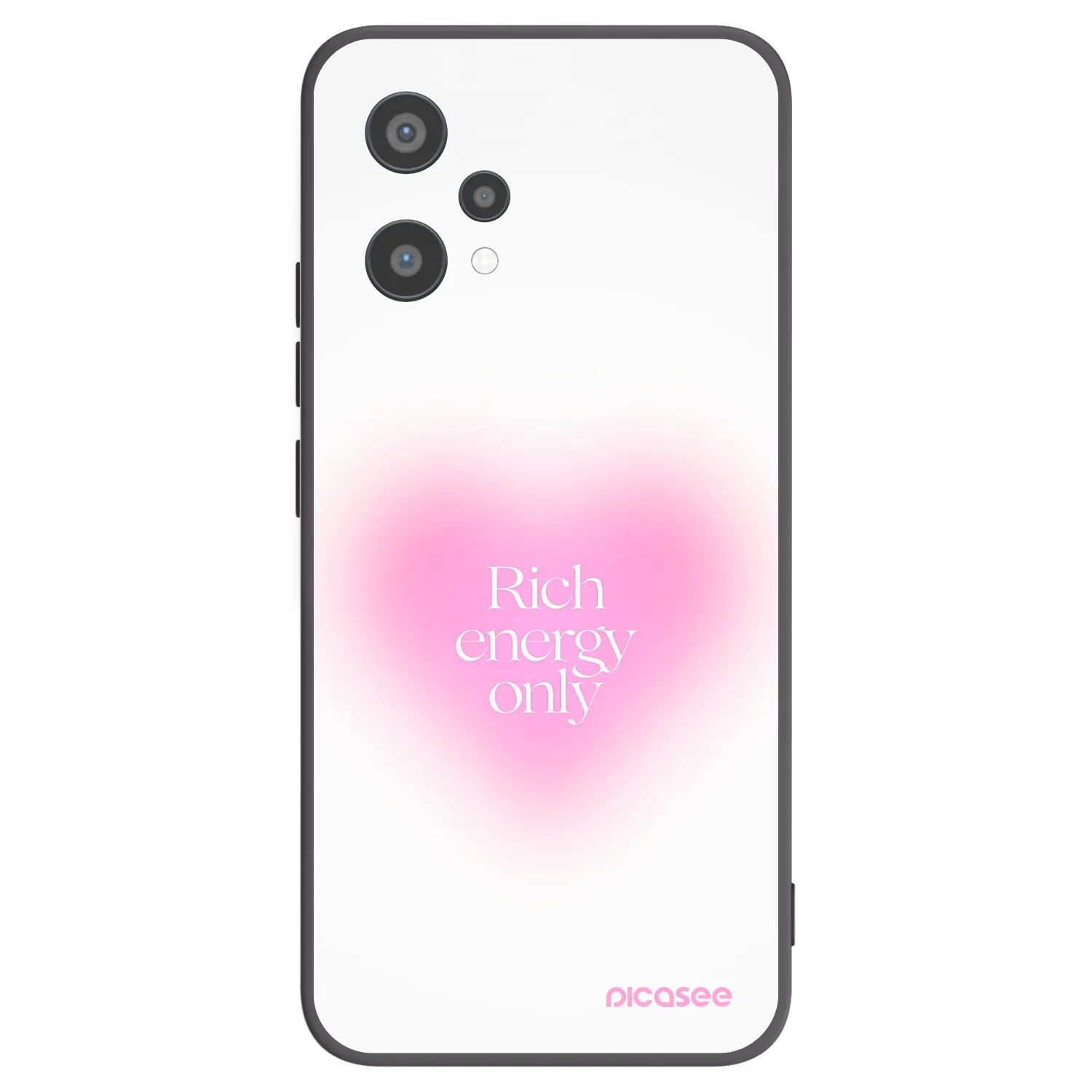Picasee silikonski črni ovitek za Realme 9 Pro 5G - Rich Energy