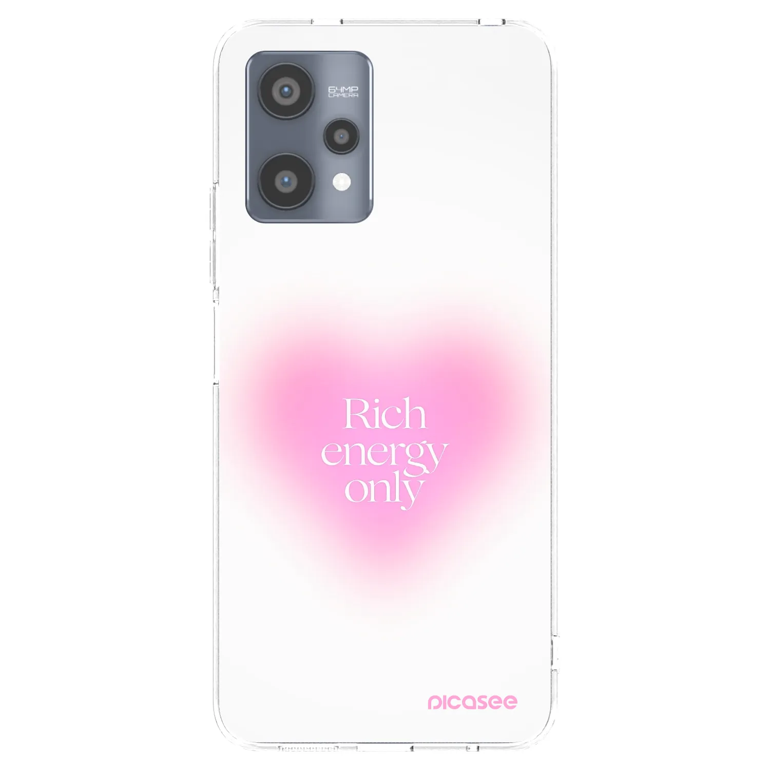 Picasee silikonski prozorni ovitek za Realme 9 Pro 5G - Rich Energy