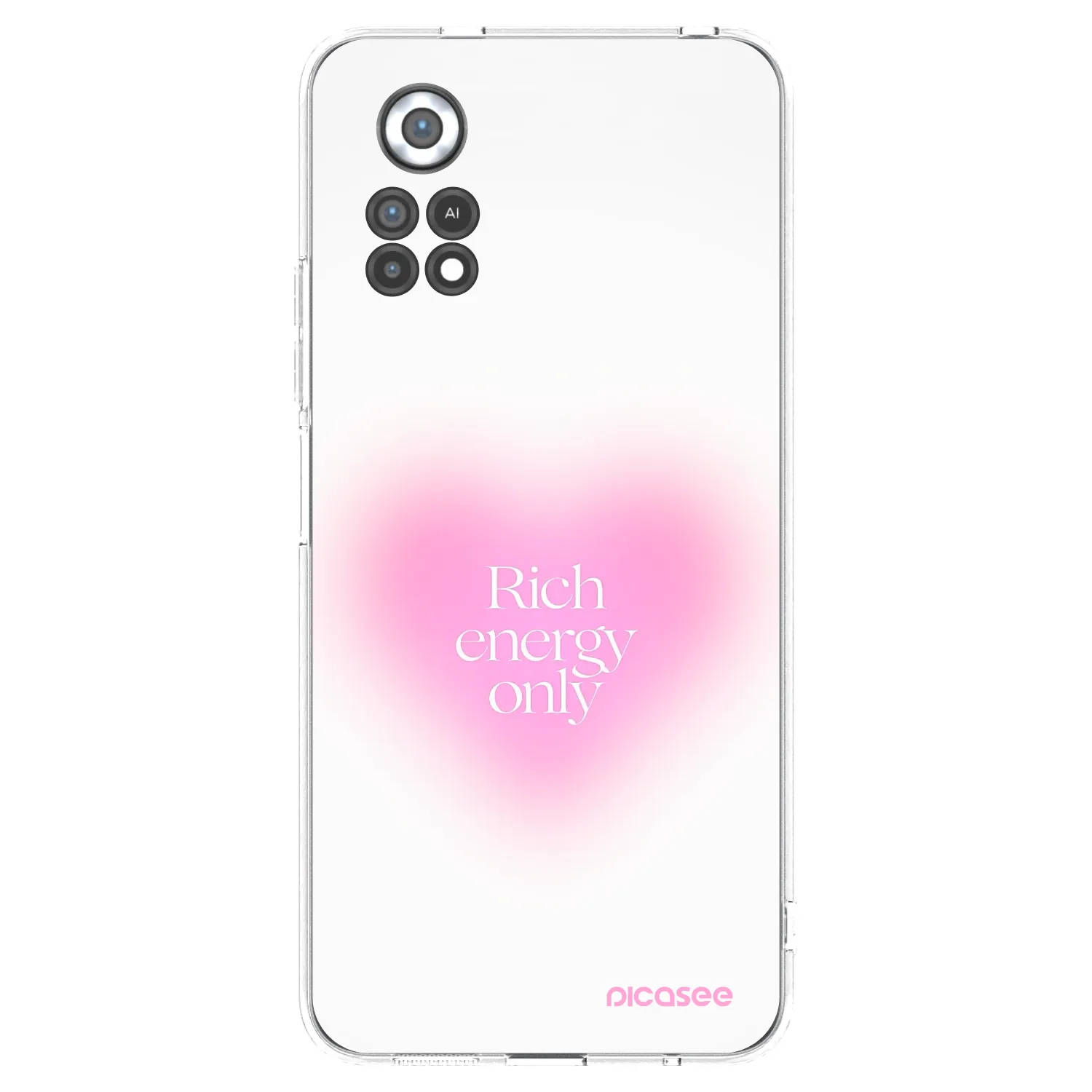Picasee silikonski prozorni ovitek za Xiaomi Poco X4 Pro 5G - Rich Energy