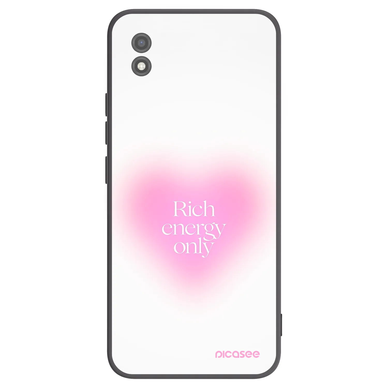 Picasee silikonski črni ovitek za Realme C11 (2021) - Rich Energy