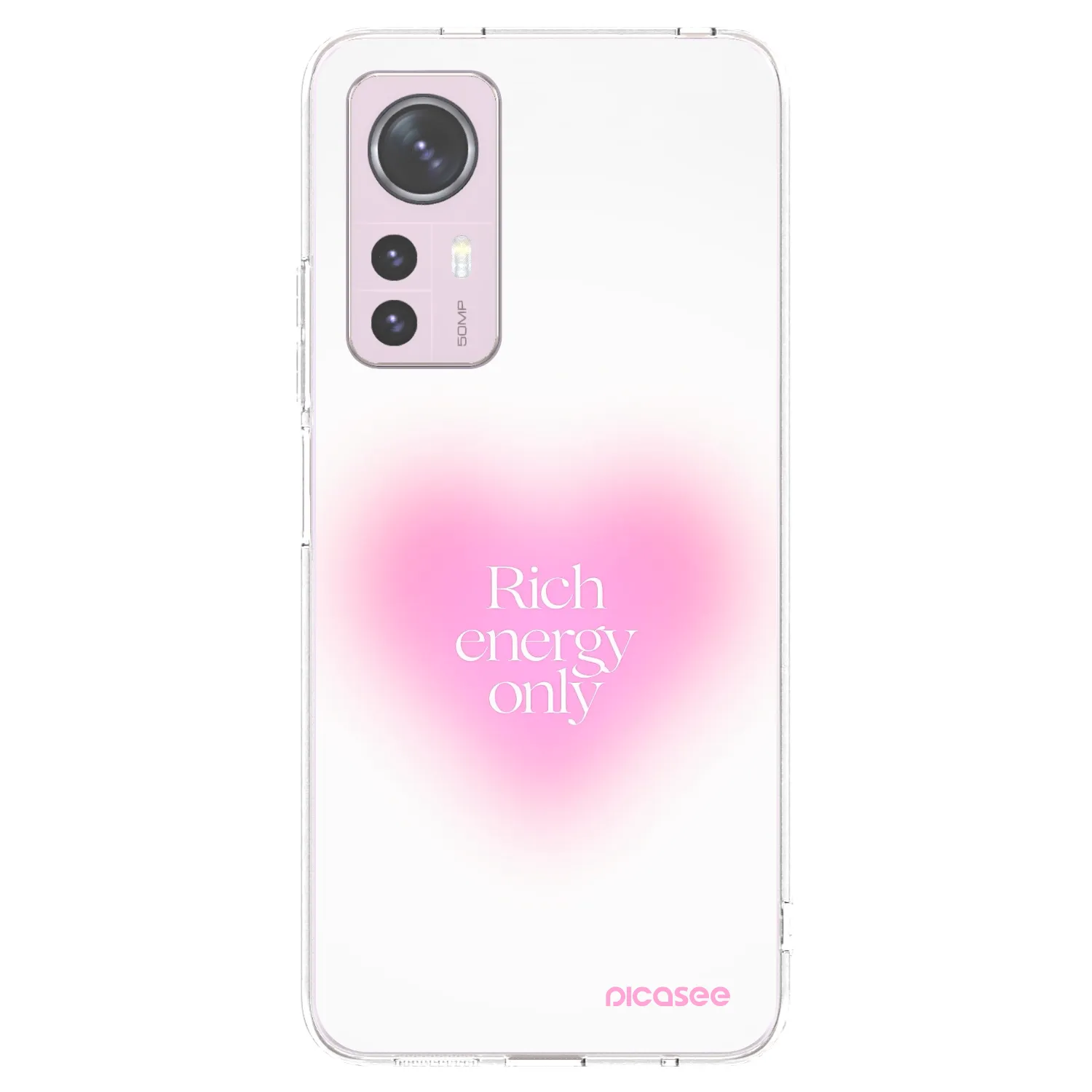 Picasee silikonski prozorni ovitek za Xiaomi 12 - Rich Energy