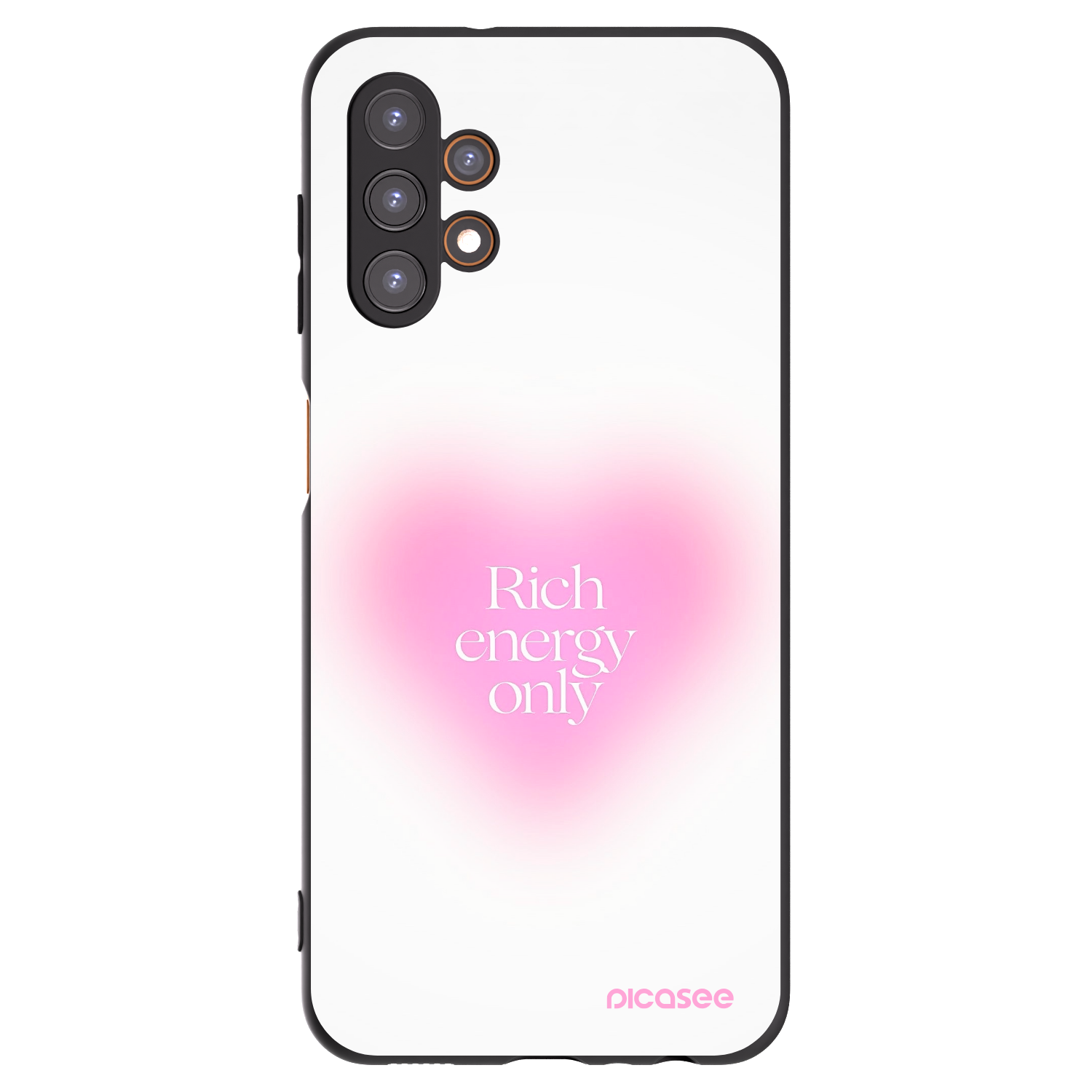 Picasee silikonski črni ovitek za Samsung Galaxy A13 4G A135 - Rich Energy