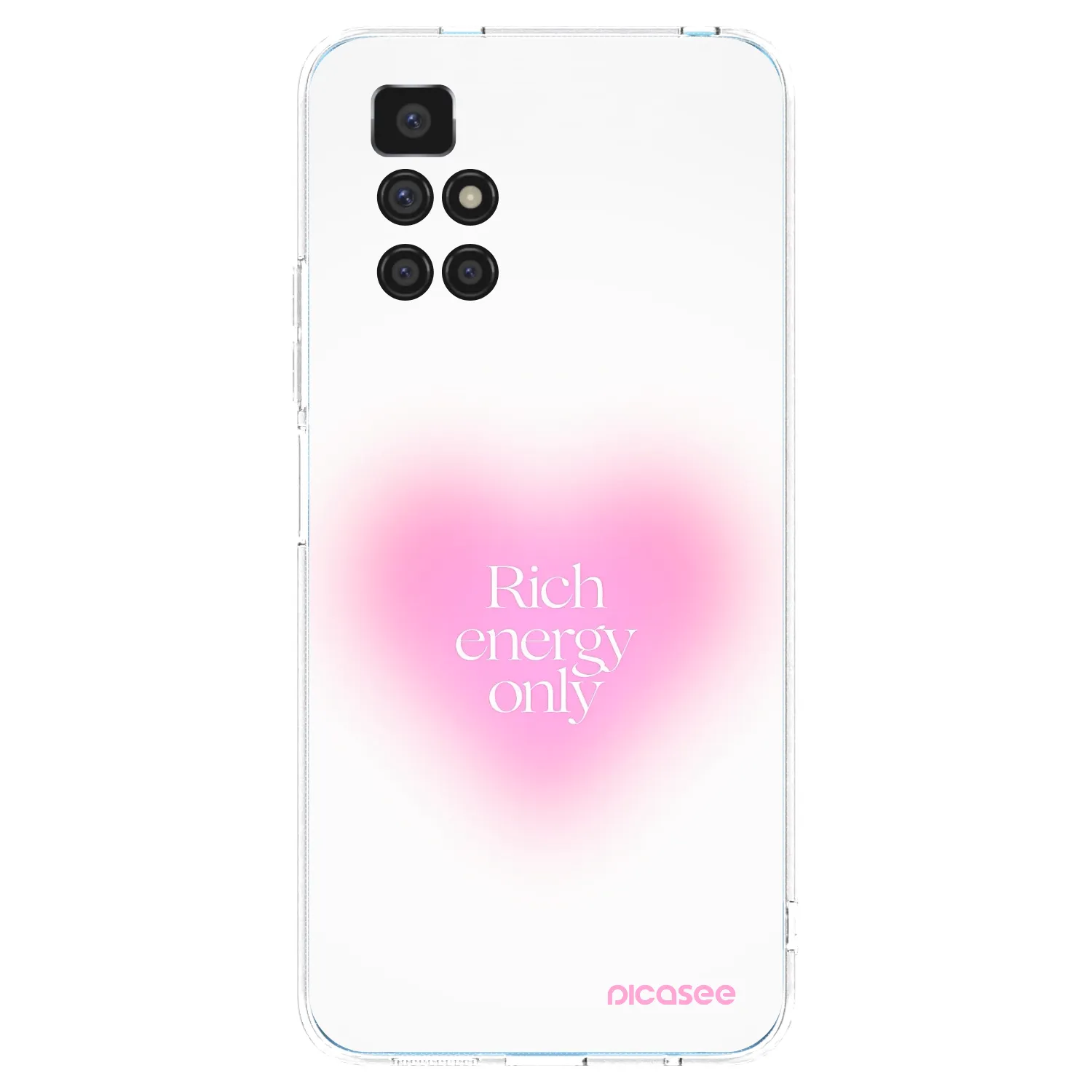 Picasee silikonski prozorni ovitek za Xiaomi Redmi 10 (2022) - Rich Energy