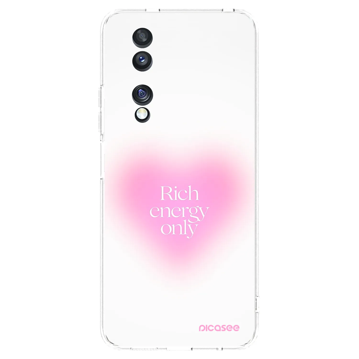 Picasee silikonski prozorni ovitek za Honor 70 - Rich Energy