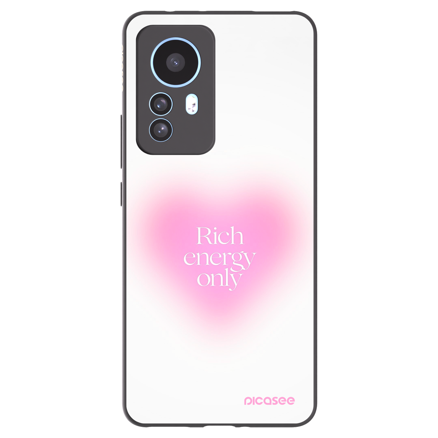 Picasee silikonski črni ovitek za Xiaomi 12T - Rich Energy