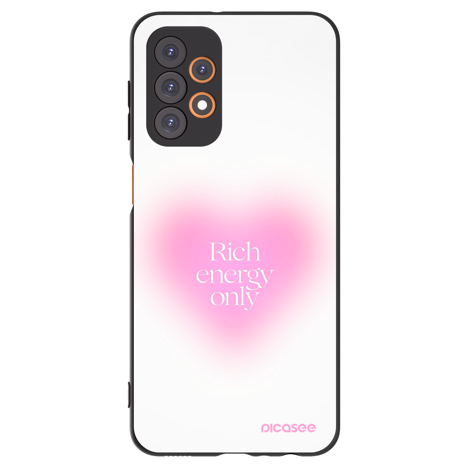 Picasee silikonski črni ovitek za Samsung Galaxy A23 A236B 5G - Rich Energy