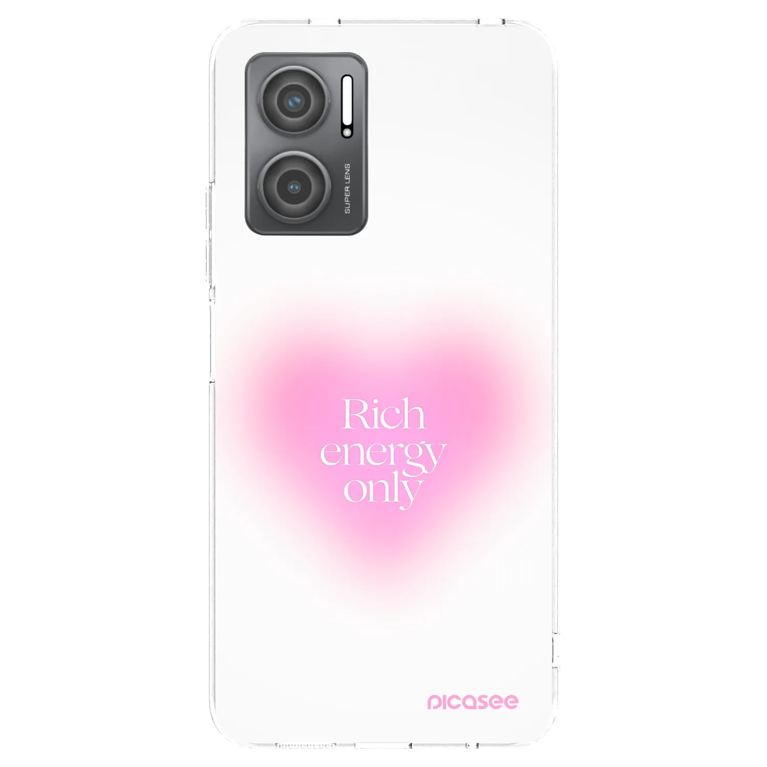 Picasee silikonski prozorni ovitek za Xiaomi Redmi 10 5G - Rich Energy