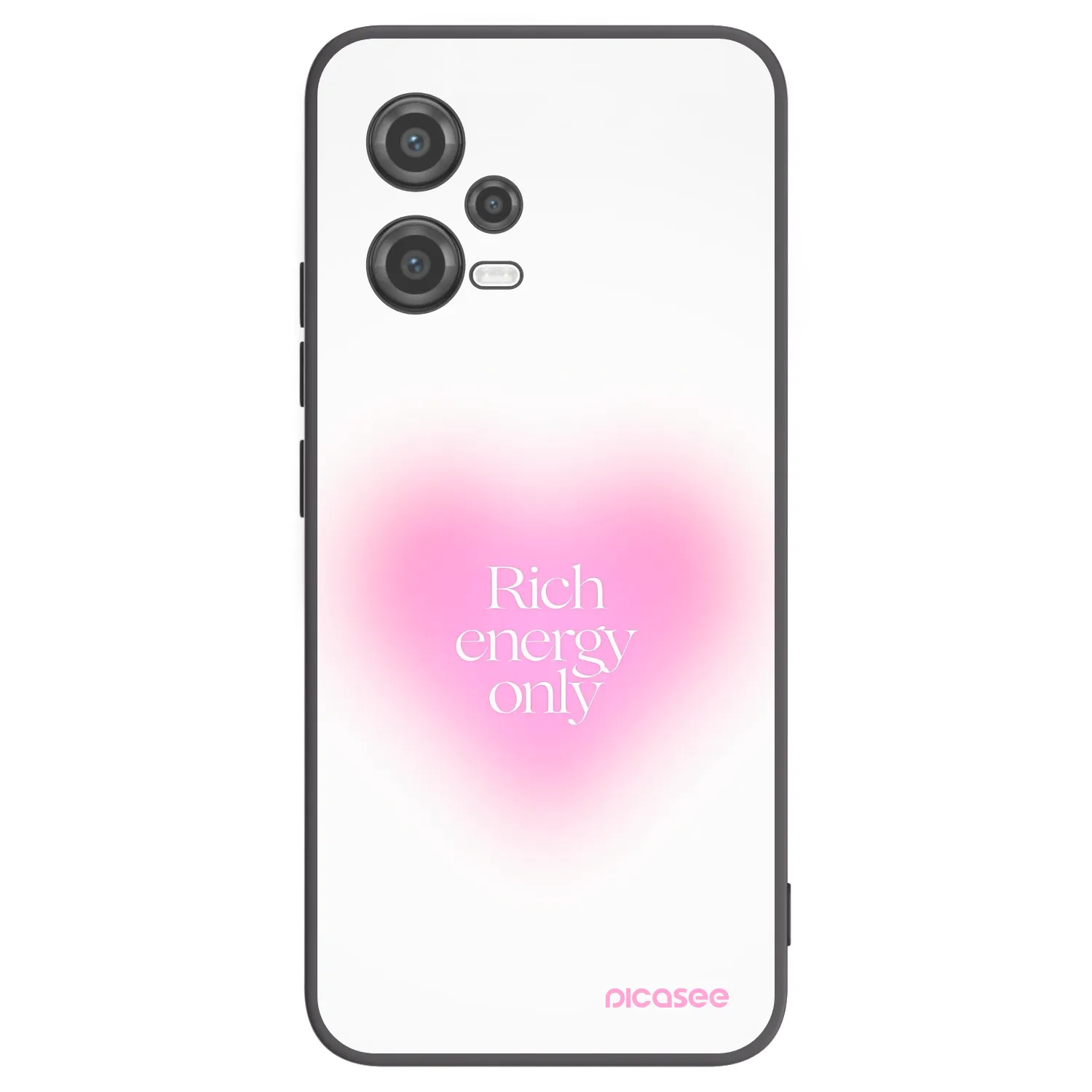 Picasee silikonski črni ovitek za Xiaomi Poco X5 - Rich Energy