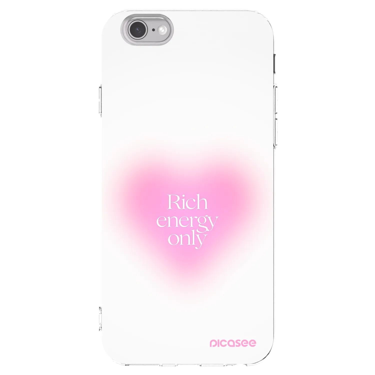 Picasee silikonski prozorni ovitek za Apple iPhone 6/6S - Rich Energy