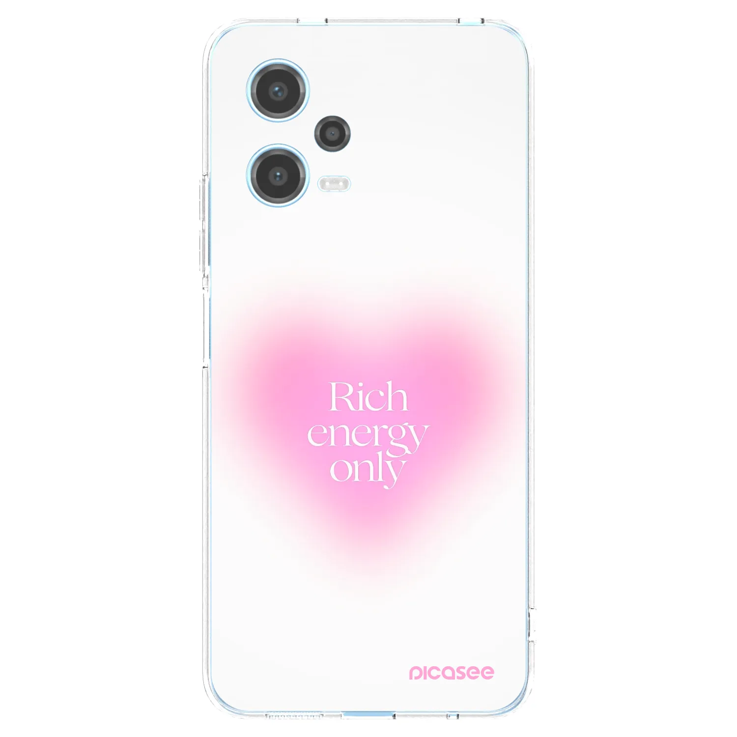 Picasee silikonski prozorni ovitek za Xiaomi Redmi Note 12 5G - Rich Energy