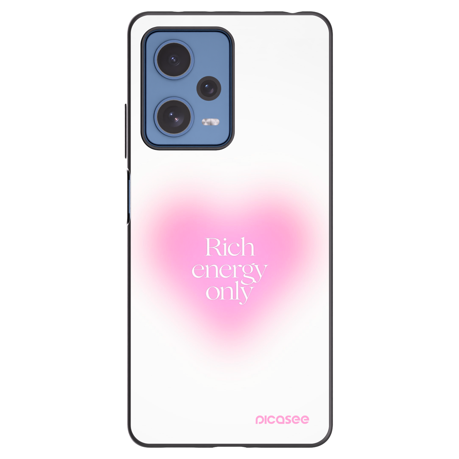 Picasee silikonski črni ovitek za Xiaomi Redmi Note 12 Pro 5G - Rich Energy