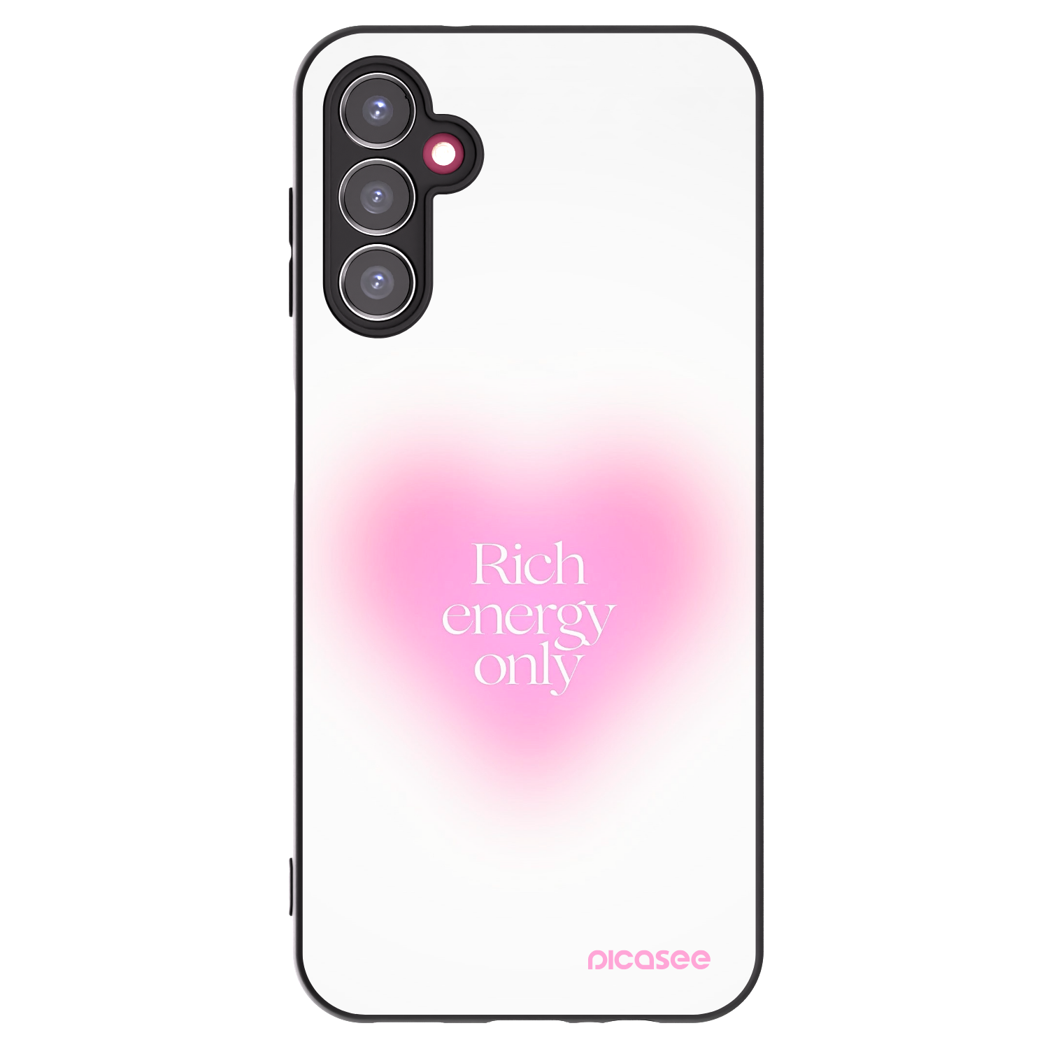 Picasee silikonski črni ovitek za Samsung Galaxy A14 4G A145R - Rich Energy