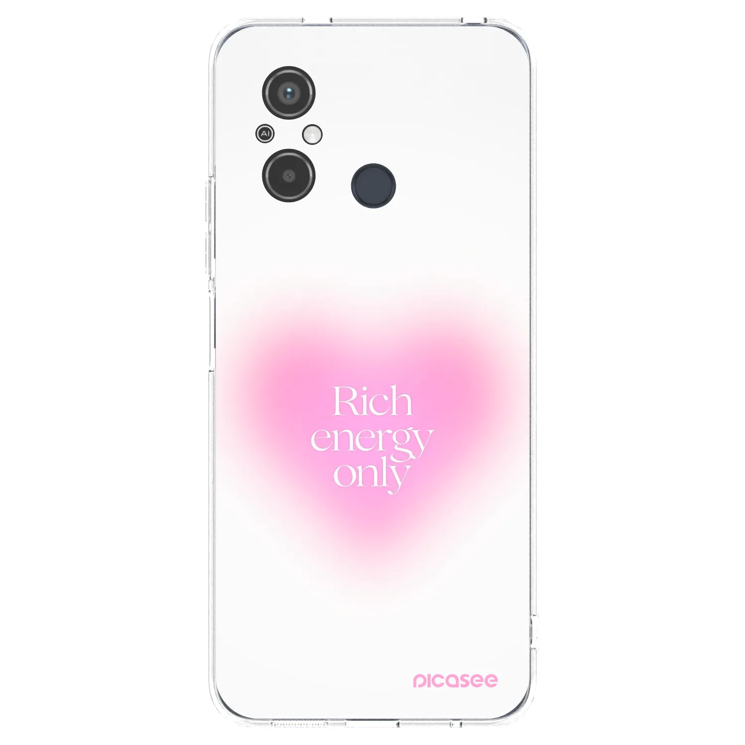 Picasee silikonski prozorni ovitek za Xiaomi Redmi 12C - Rich Energy