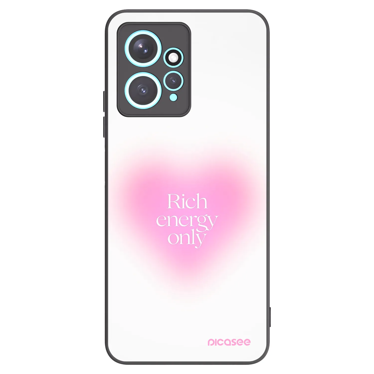 Picasee silikonski črni ovitek za Xiaomi Redmi Note 12 4G - Rich Energy