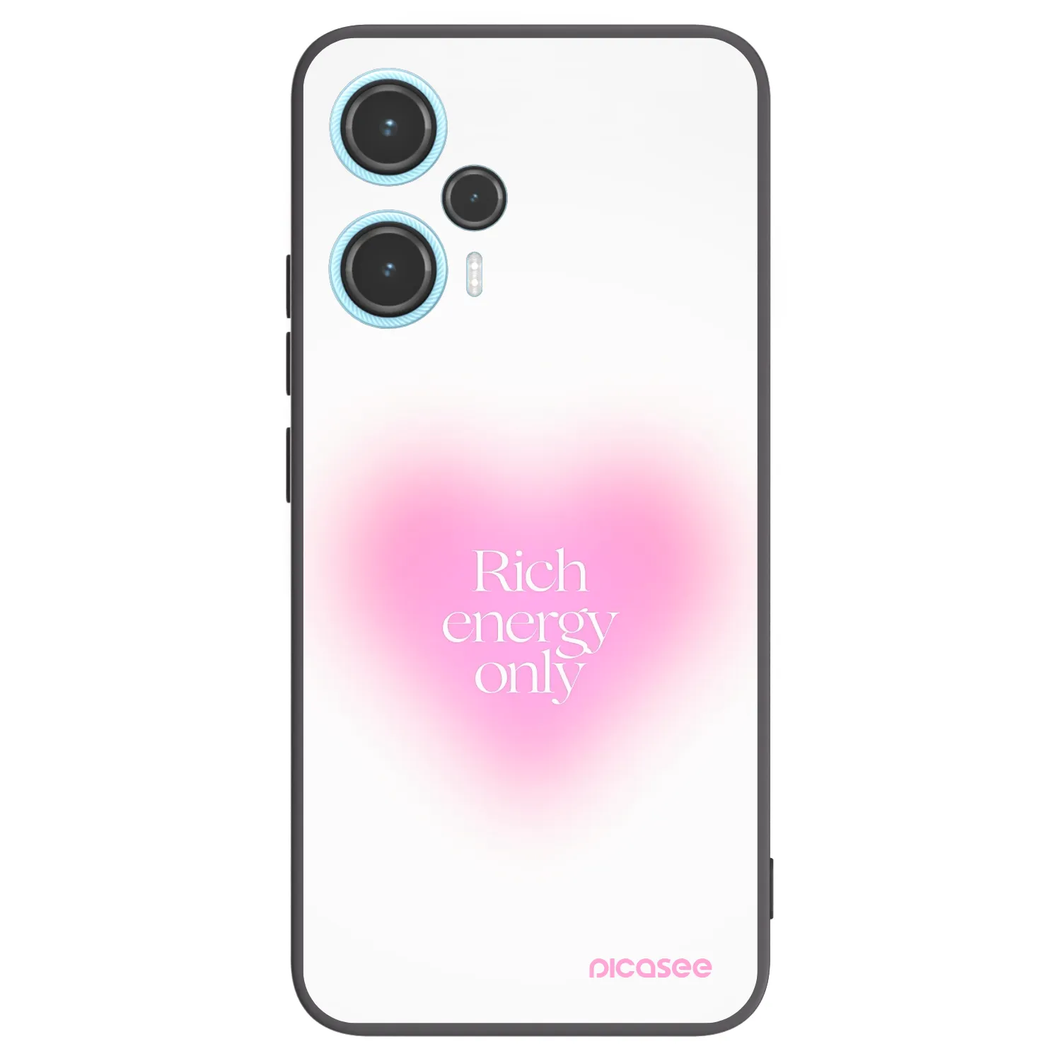 Picasee silikonski črni ovitek za Xiaomi Poco F5 - Rich Energy