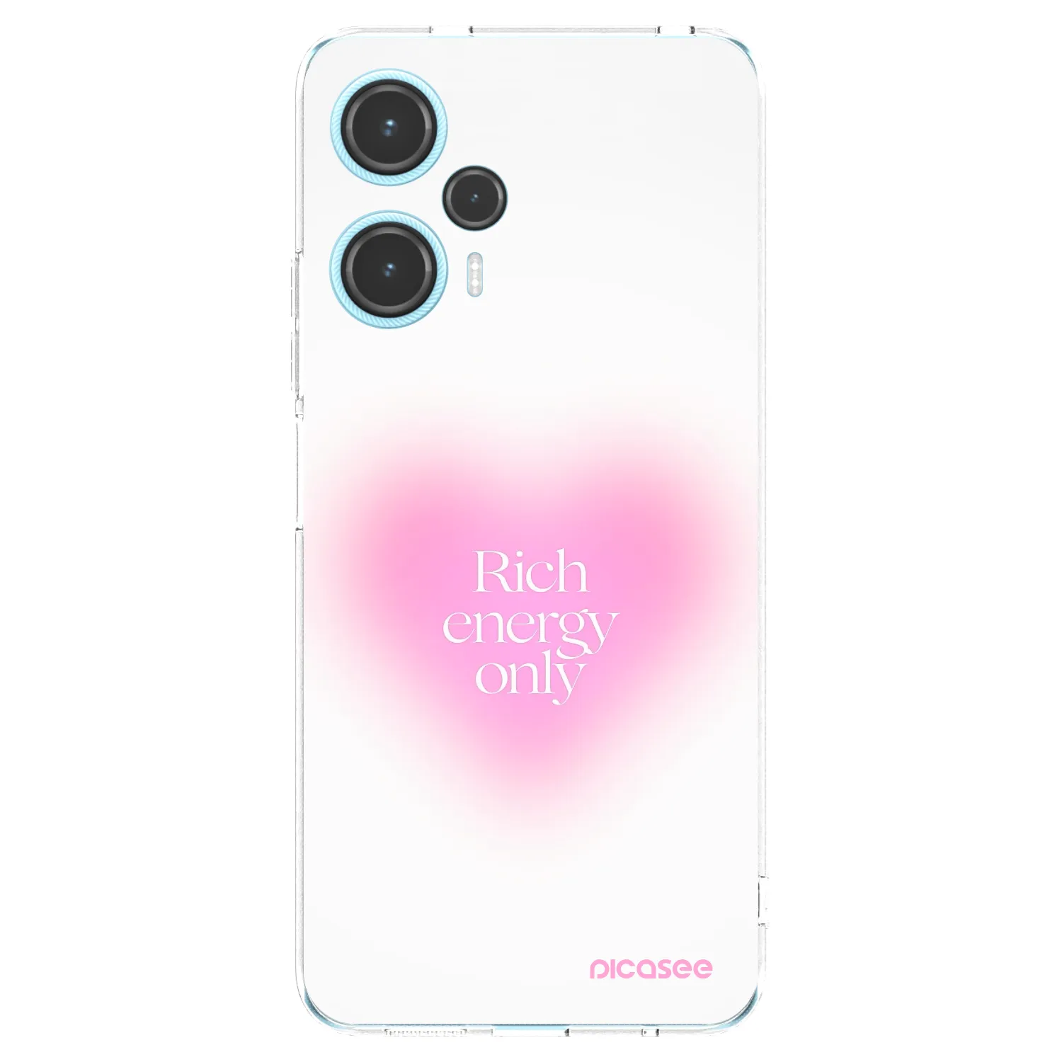 Picasee silikonski prozorni ovitek za Xiaomi Poco F5 - Rich Energy