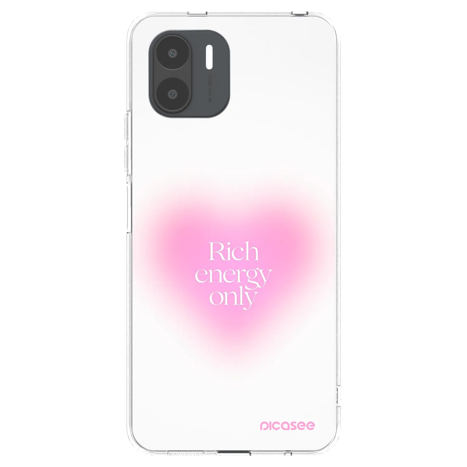 Picasee silikonski prozorni ovitek za Xiaomi Redmi A2 - Rich Energy