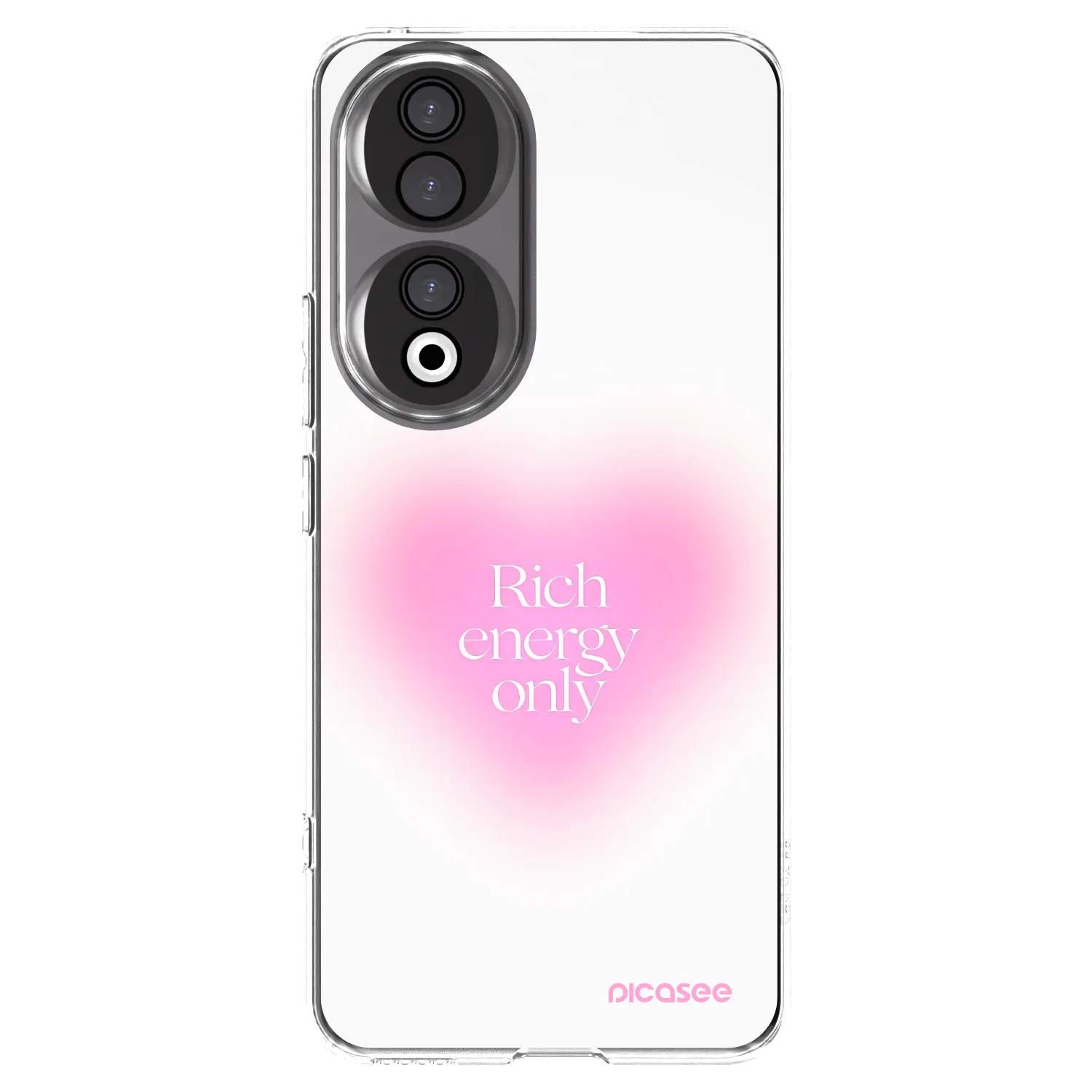 Picasee silikonski prozorni ovitek za Honor 90 5G - Rich Energy