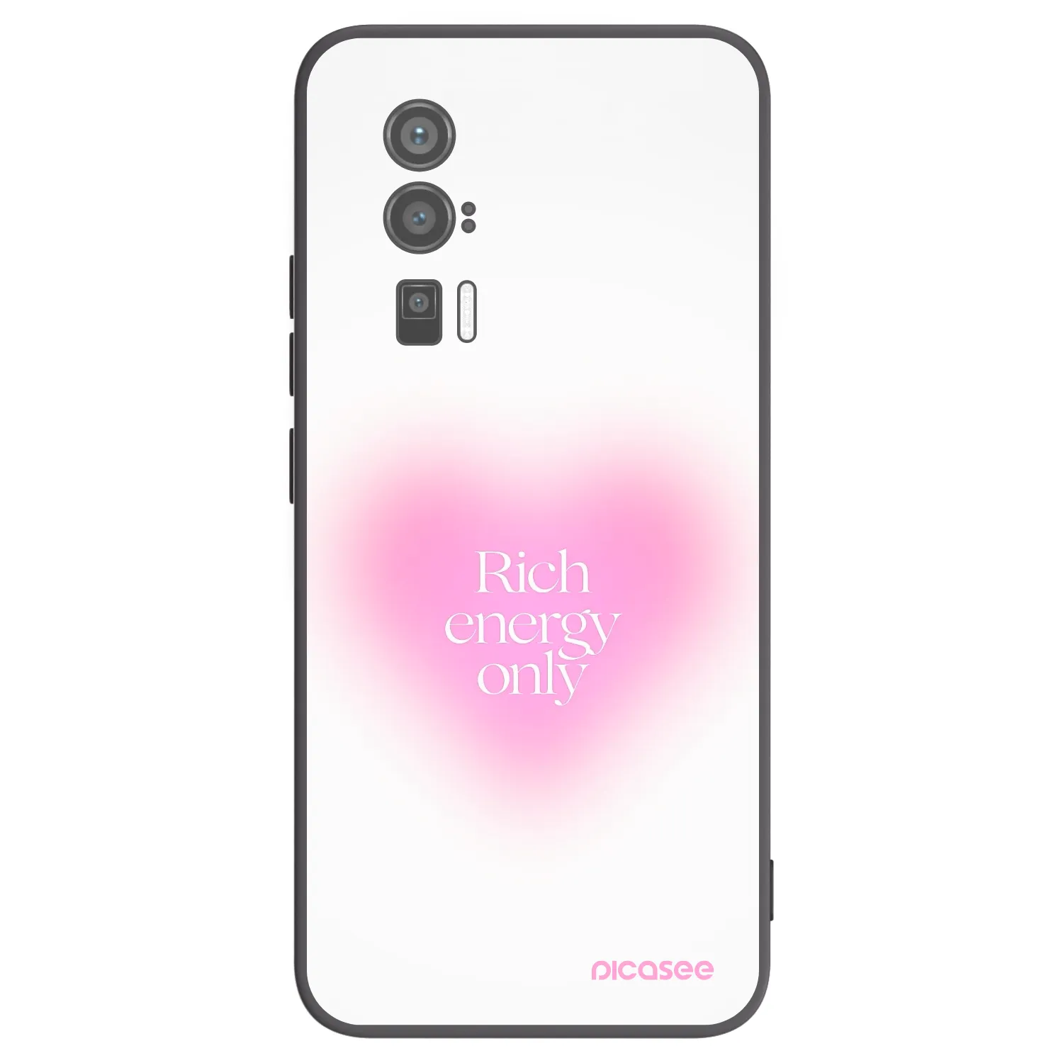 Picasee silikonski črni ovitek za Xiaomi Poco F5 Pro 5G - Rich Energy