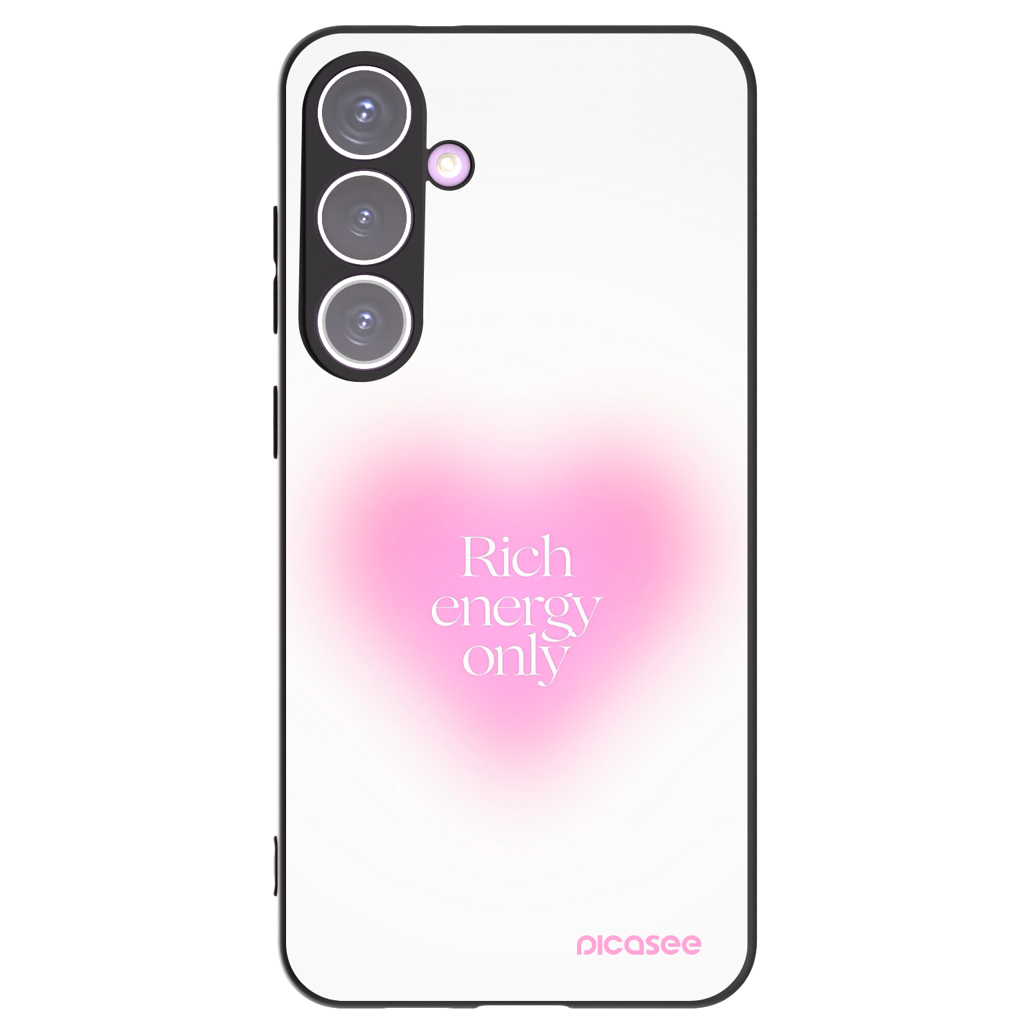 Picasee silikonski črni ovitek za Samsung Galaxy S24+ S926B 5G - Rich Energy