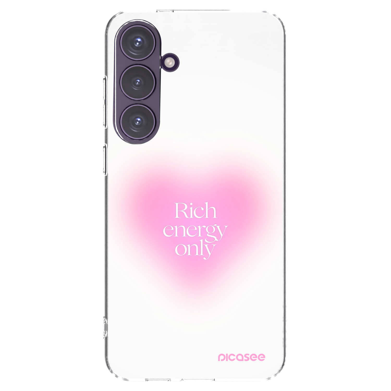 Picasee silikonski prozorni ovitek za Samsung Galaxy S24+ S926B 5G - Rich Energy