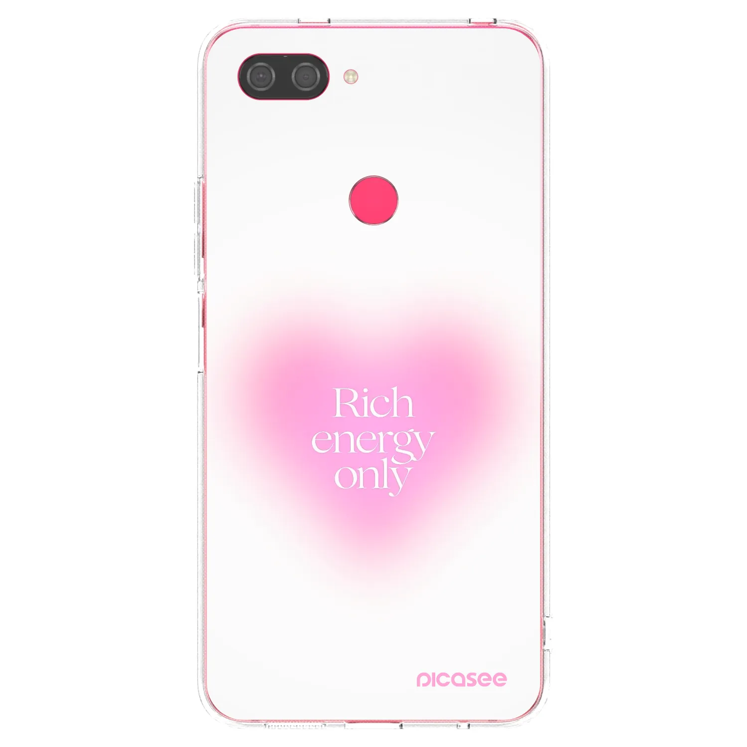 Picasee silikonski prozorni ovitek za Xiaomi Mi 8 Lite - Rich Energy