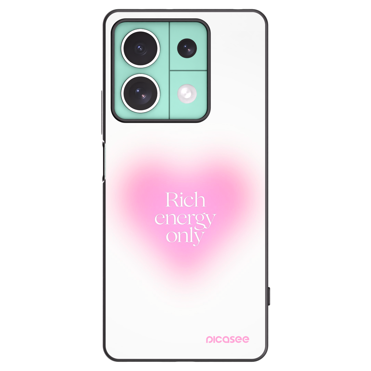 Picasee silikonski črni ovitek za Xiaomi Redmi Note 13 5G - Rich Energy