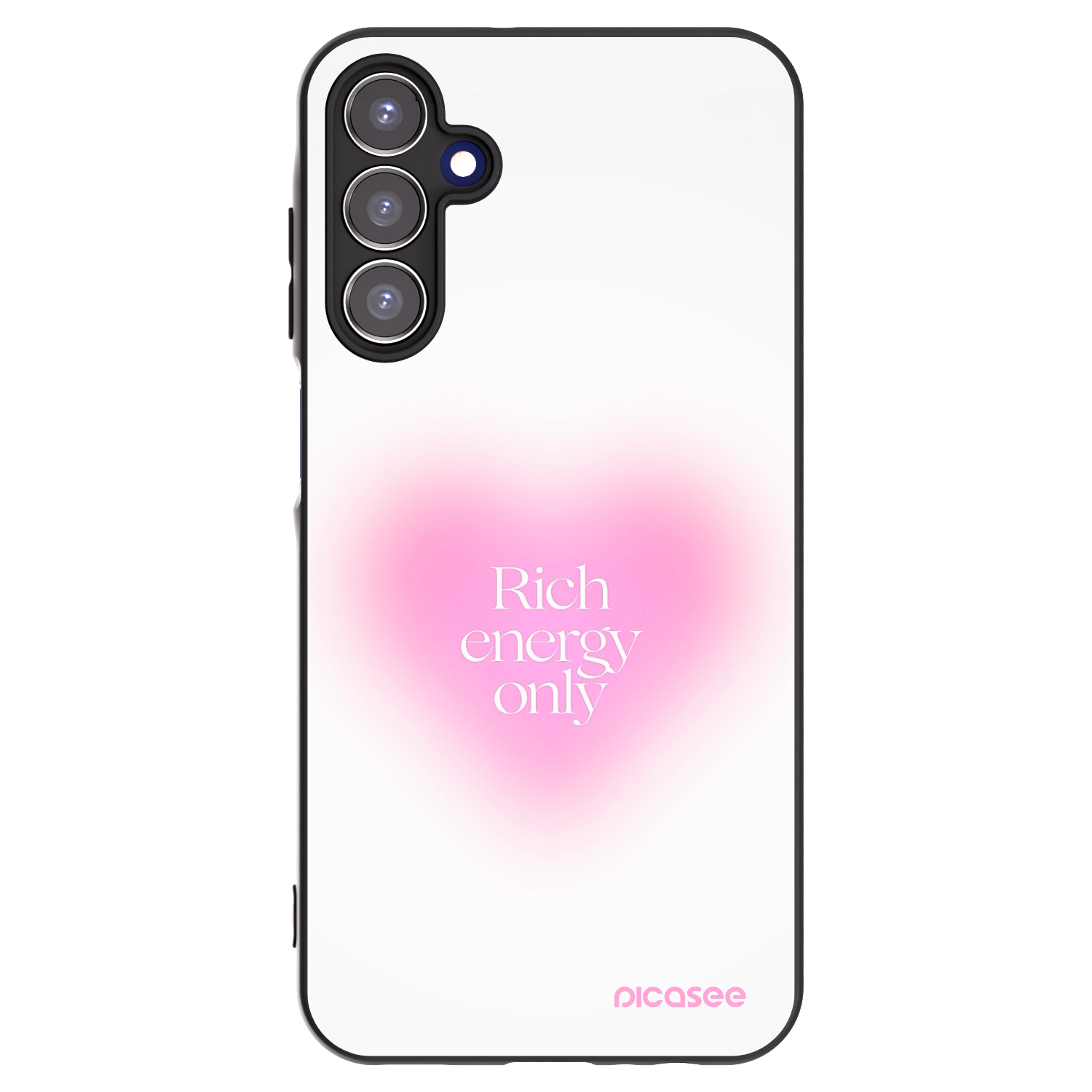 Picasee silikonski črni ovitek za Samsung Galaxy A15 A155F 4G - Rich Energy