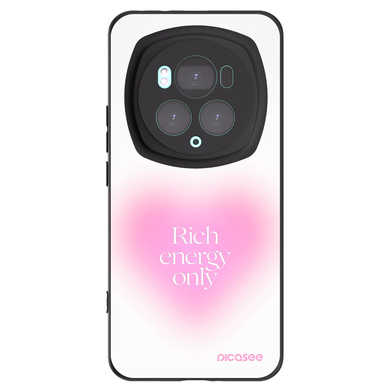 Picasee silikonski črni ovitek za Honor Magic6 Pro - Rich Energy
