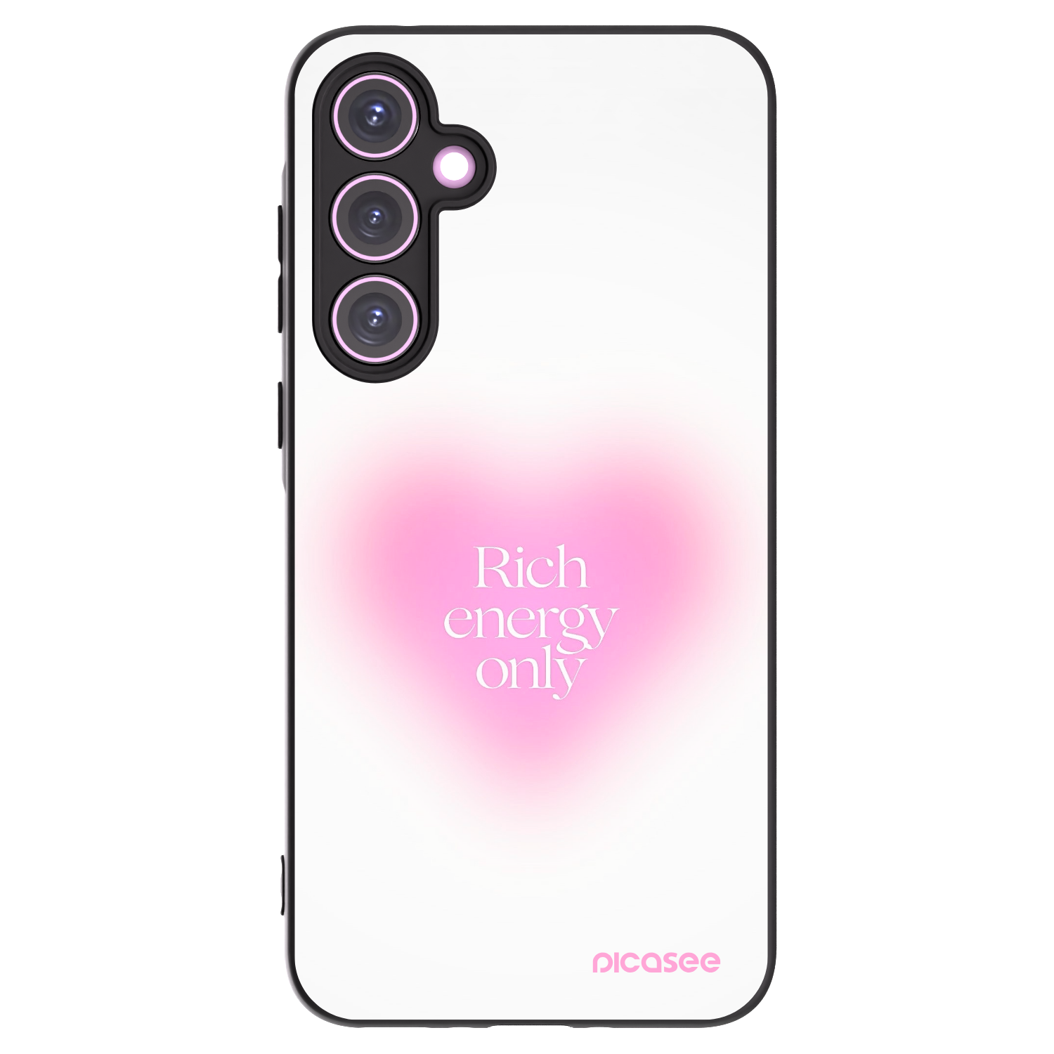 Picasee silikonski črni ovitek za Samsung Galaxy A35 5G A356B - Rich Energy