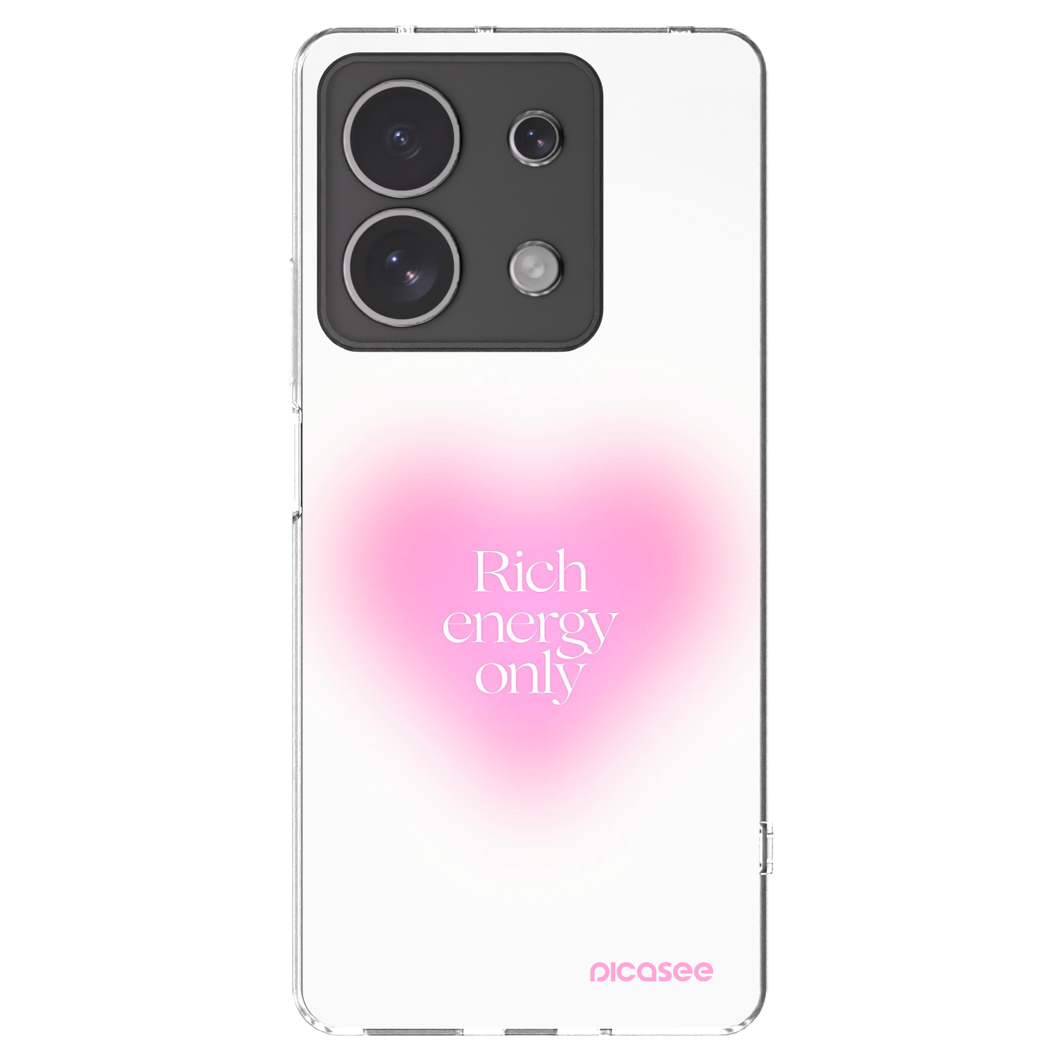 Picasee silikonski prozorni ovitek za Xiaomi Redmi Note 13 4G - Rich Energy