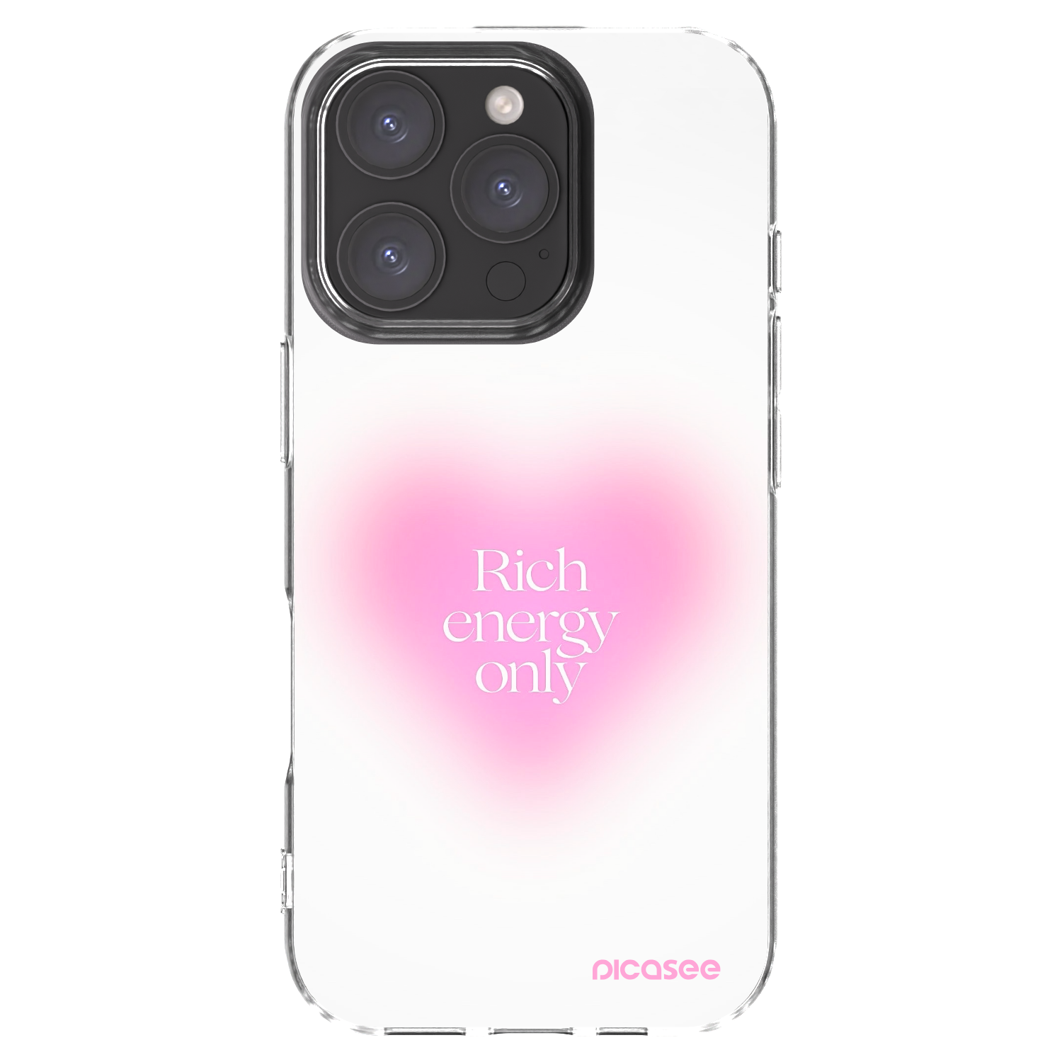 Picasee silikonski prozorni ovitek za Apple iPhone 16 Pro - Rich Energy